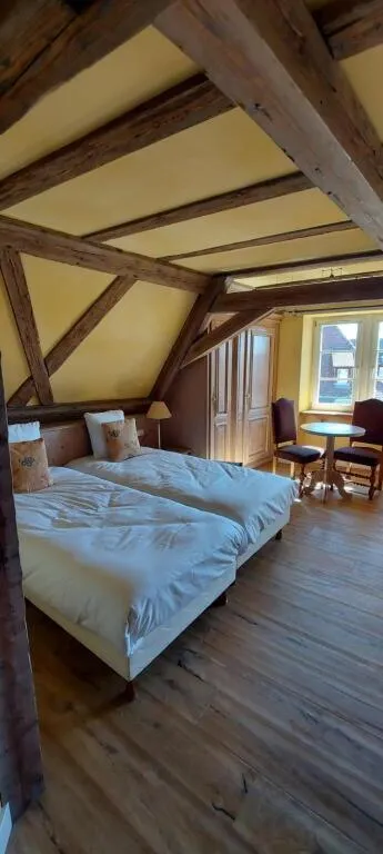 Bed in Hotel Saint-Martin