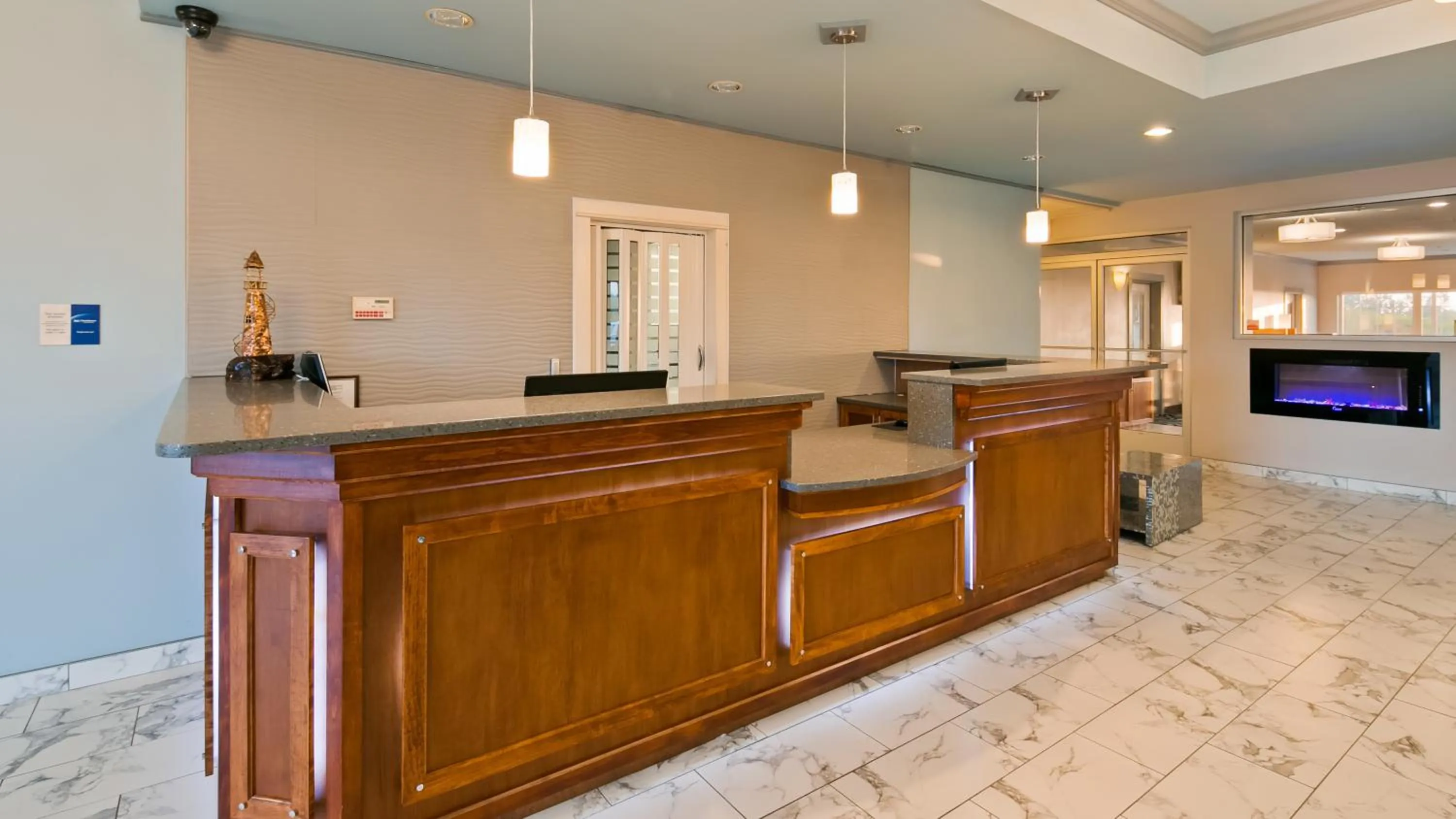 Lobby or reception in Lighthouse Suites Inn