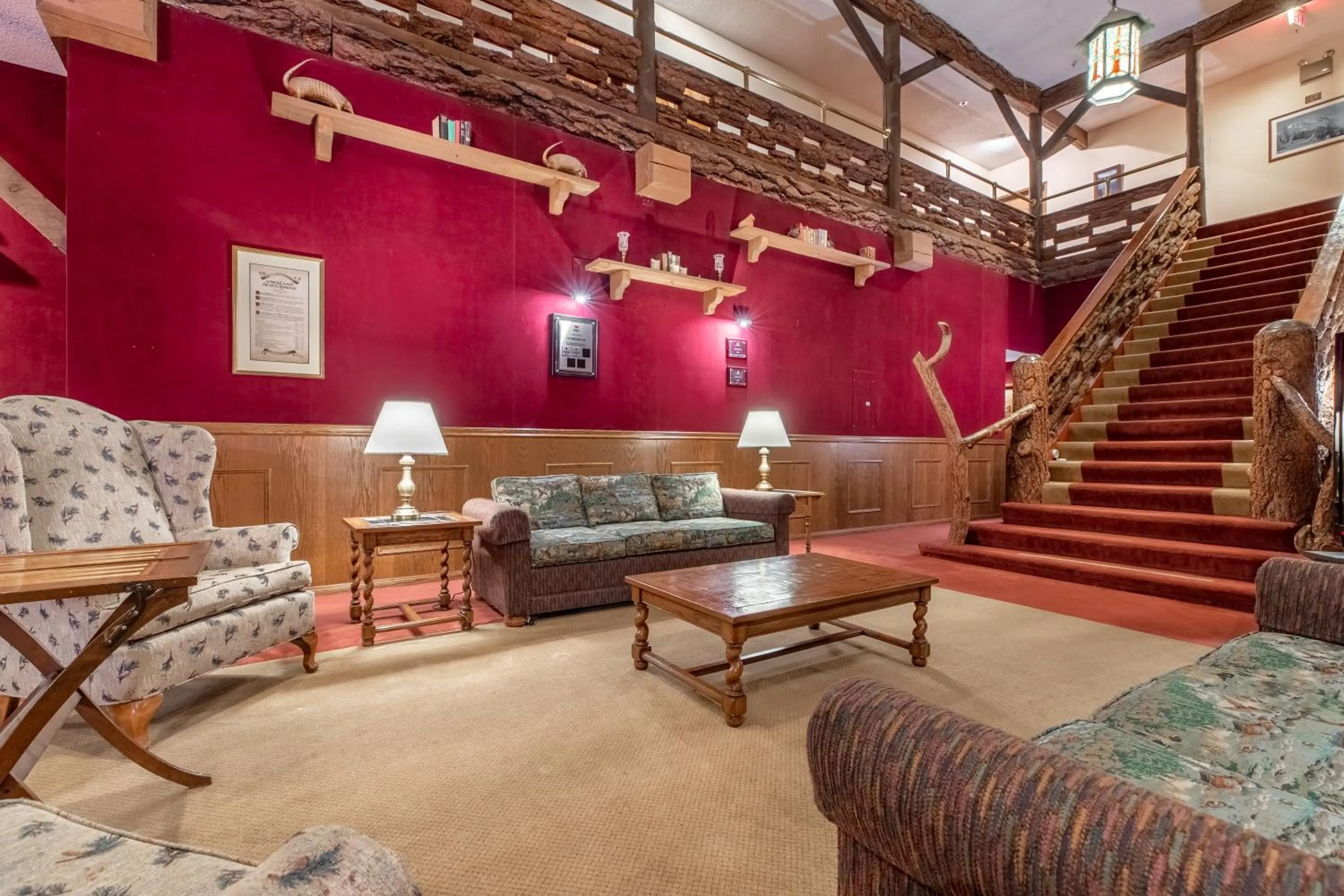 Lobby or reception in Heidelberg Inn & Resort