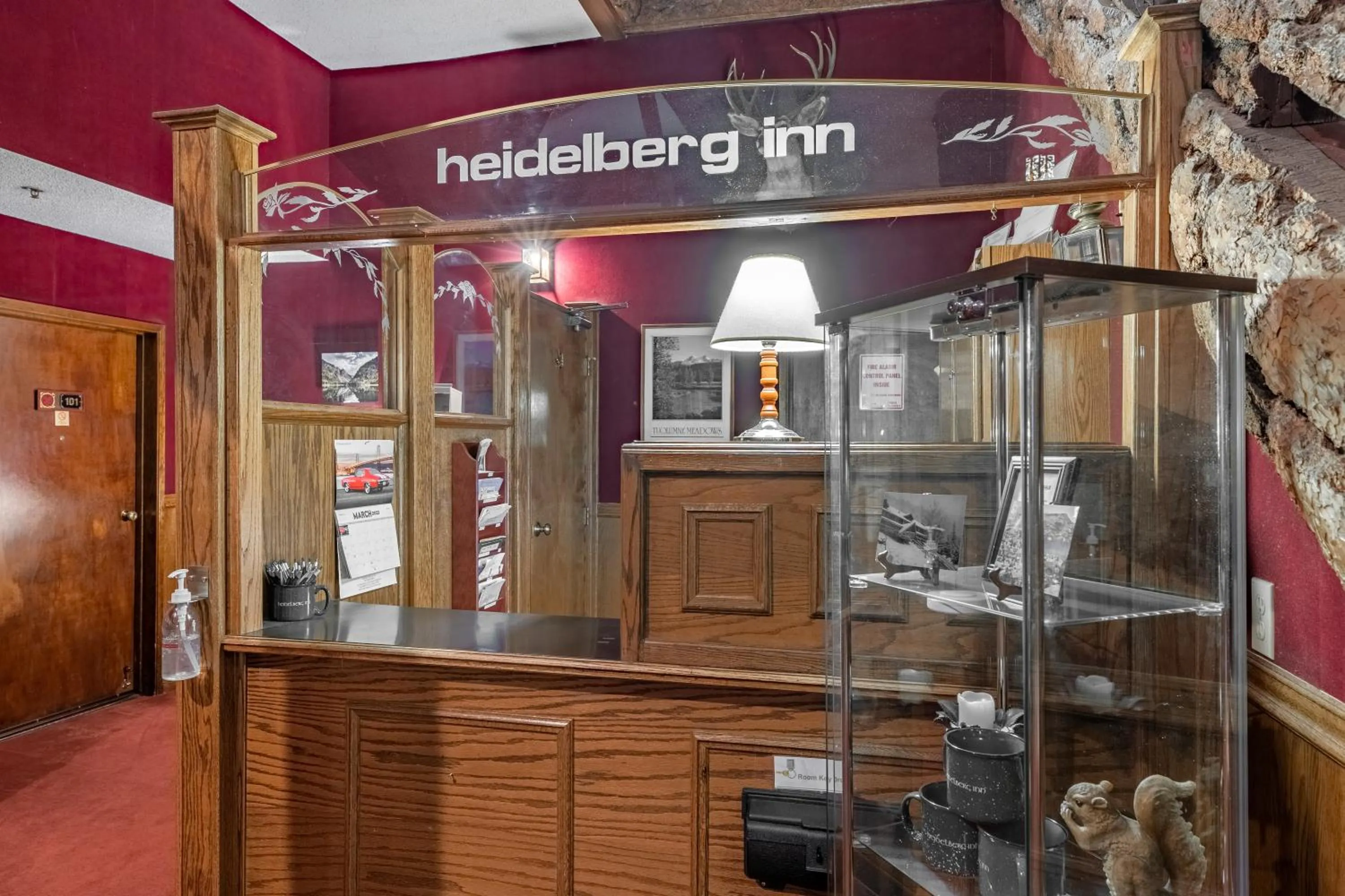 Lobby or reception in Heidelberg Inn & Resort