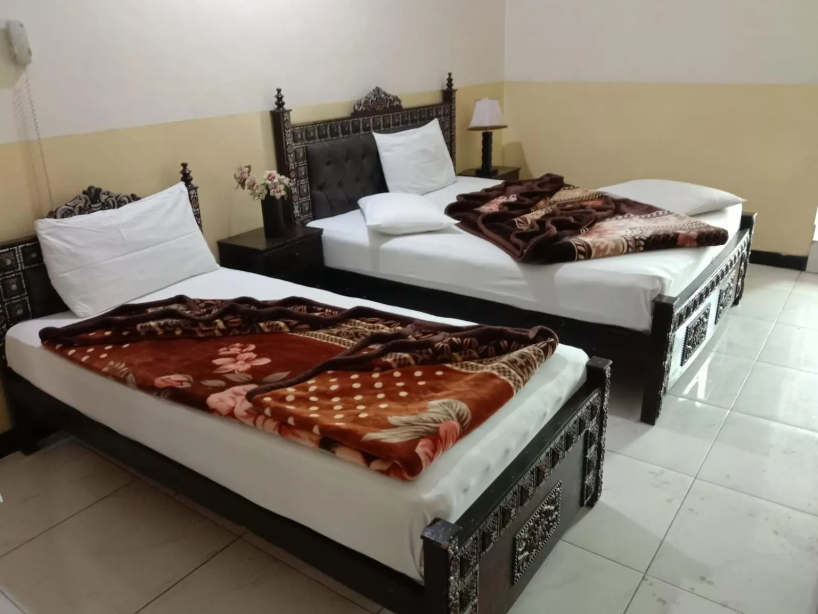 Bedroom, Bed in Hotel Khursheed Palace