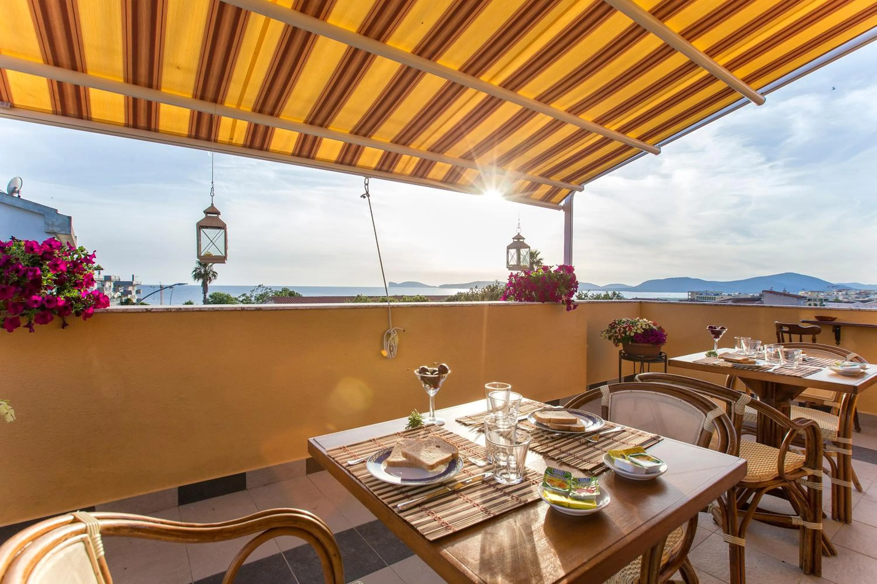 Balcony/Terrace in Sand'Ana House B&b
