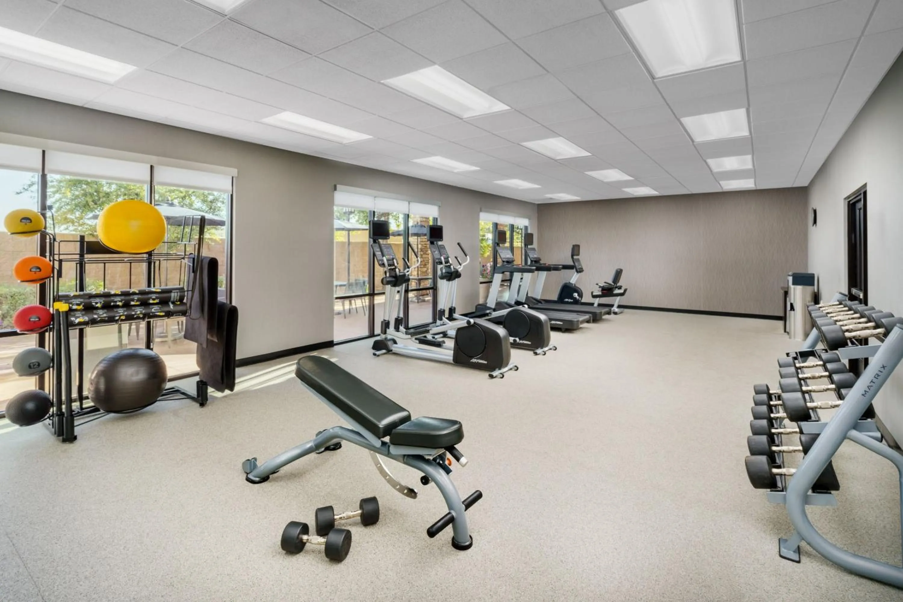 Fitness centre/facilities in Courtyard by Marriott Phoenix Mesa Gateway Airport
