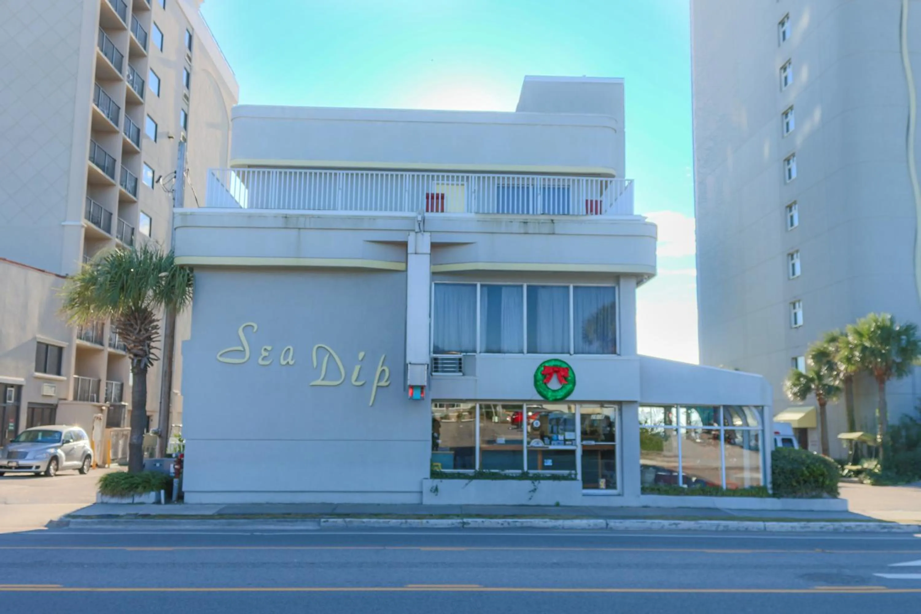 Facade/entrance in Sea Dip Oceanfront