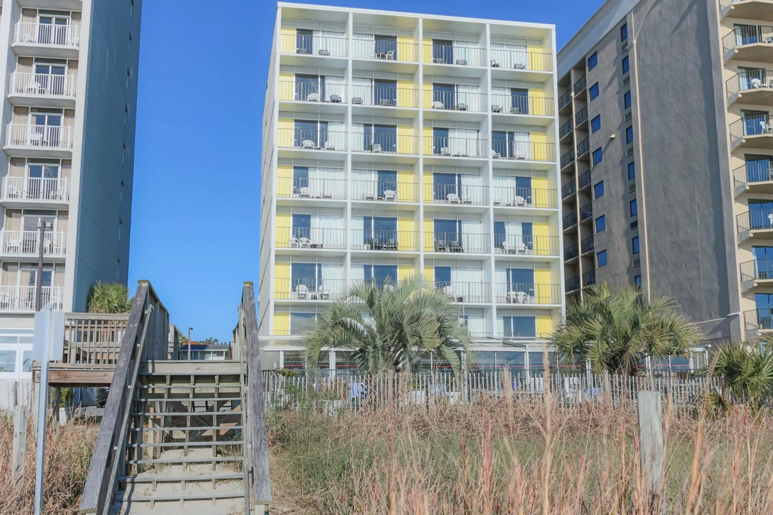 Facade/entrance in Sea Dip Oceanfront