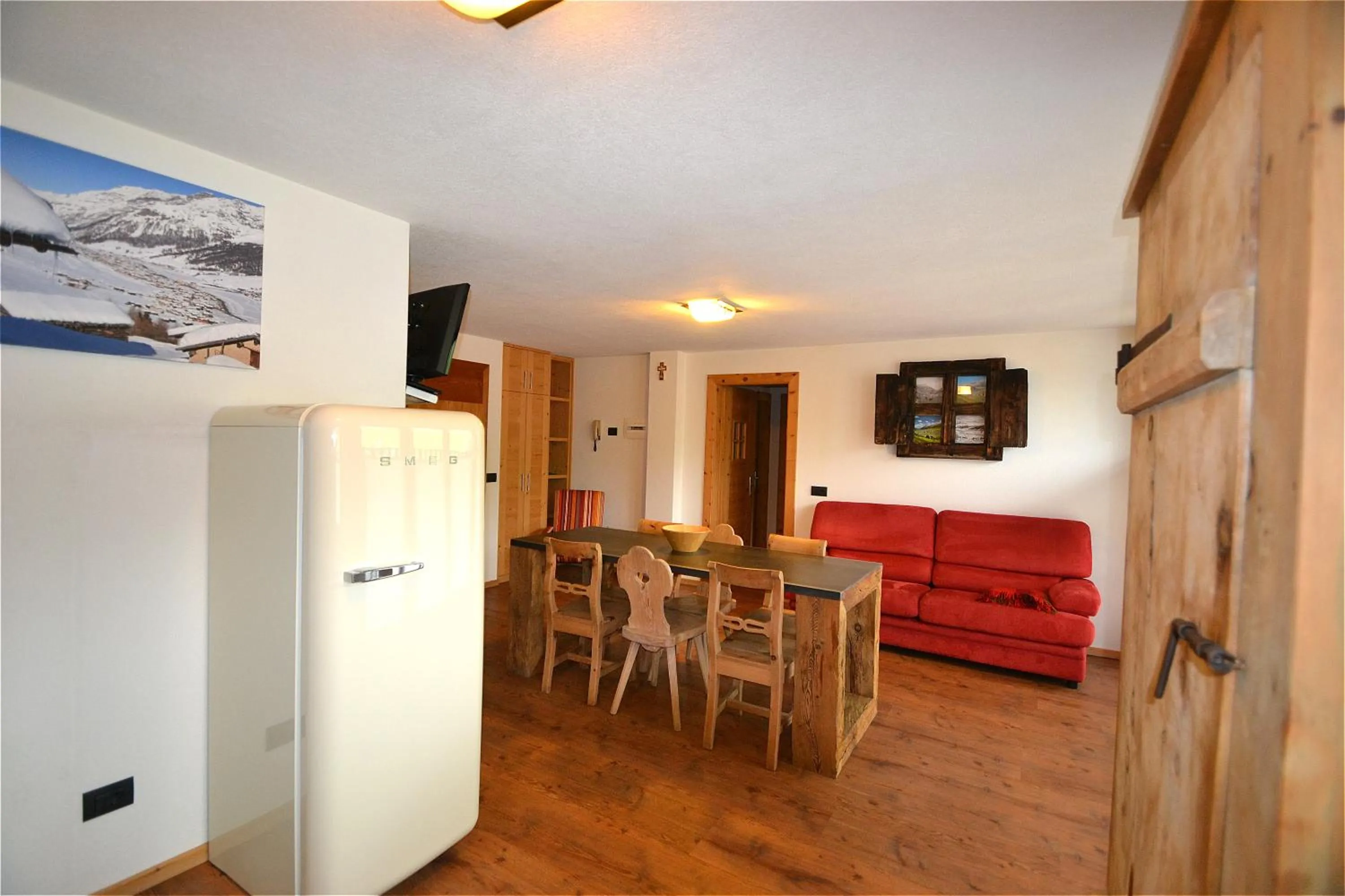 Seating area in Appartamenti Calanda - Livigno Center