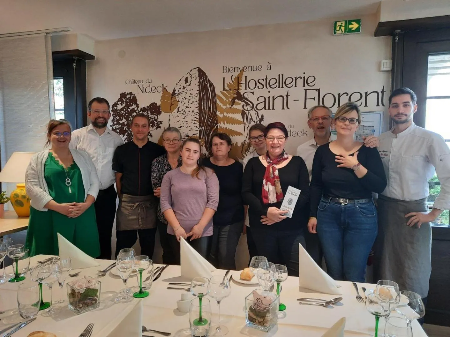 Staff in Hostellerie Saint Florent