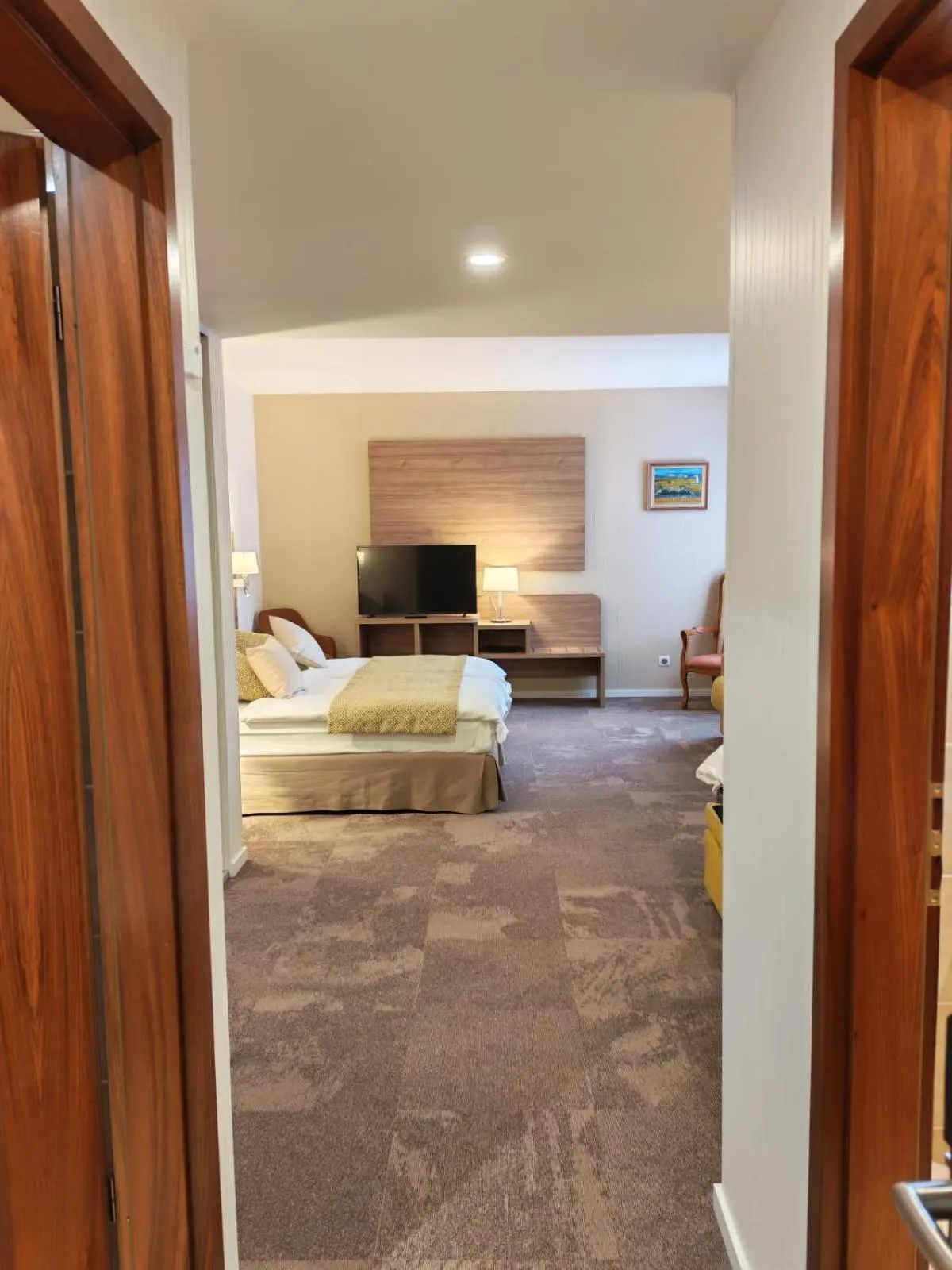 Bed in Hostellerie Saint Florent