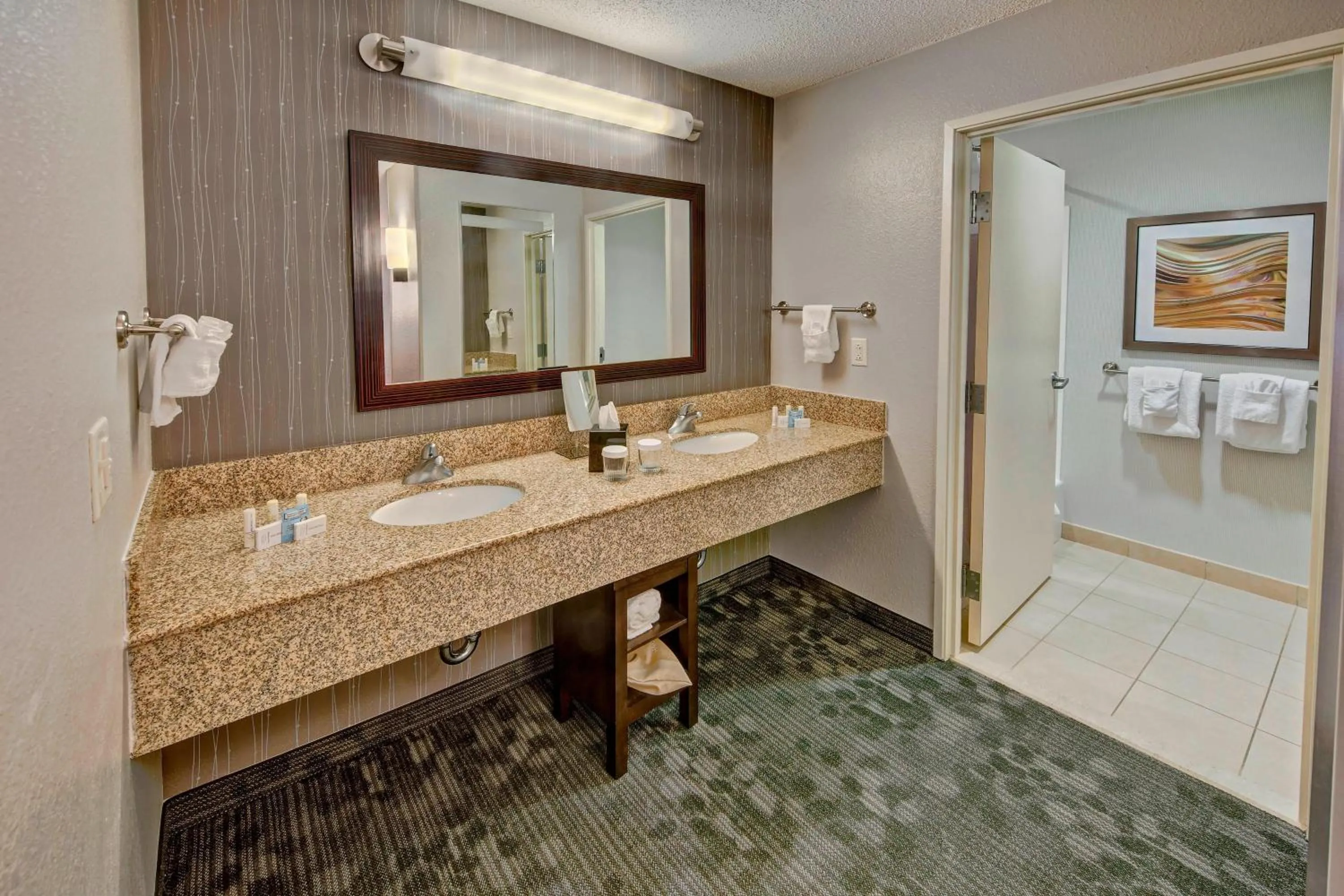 Bathroom in Courtyard by Marriott Alexandria