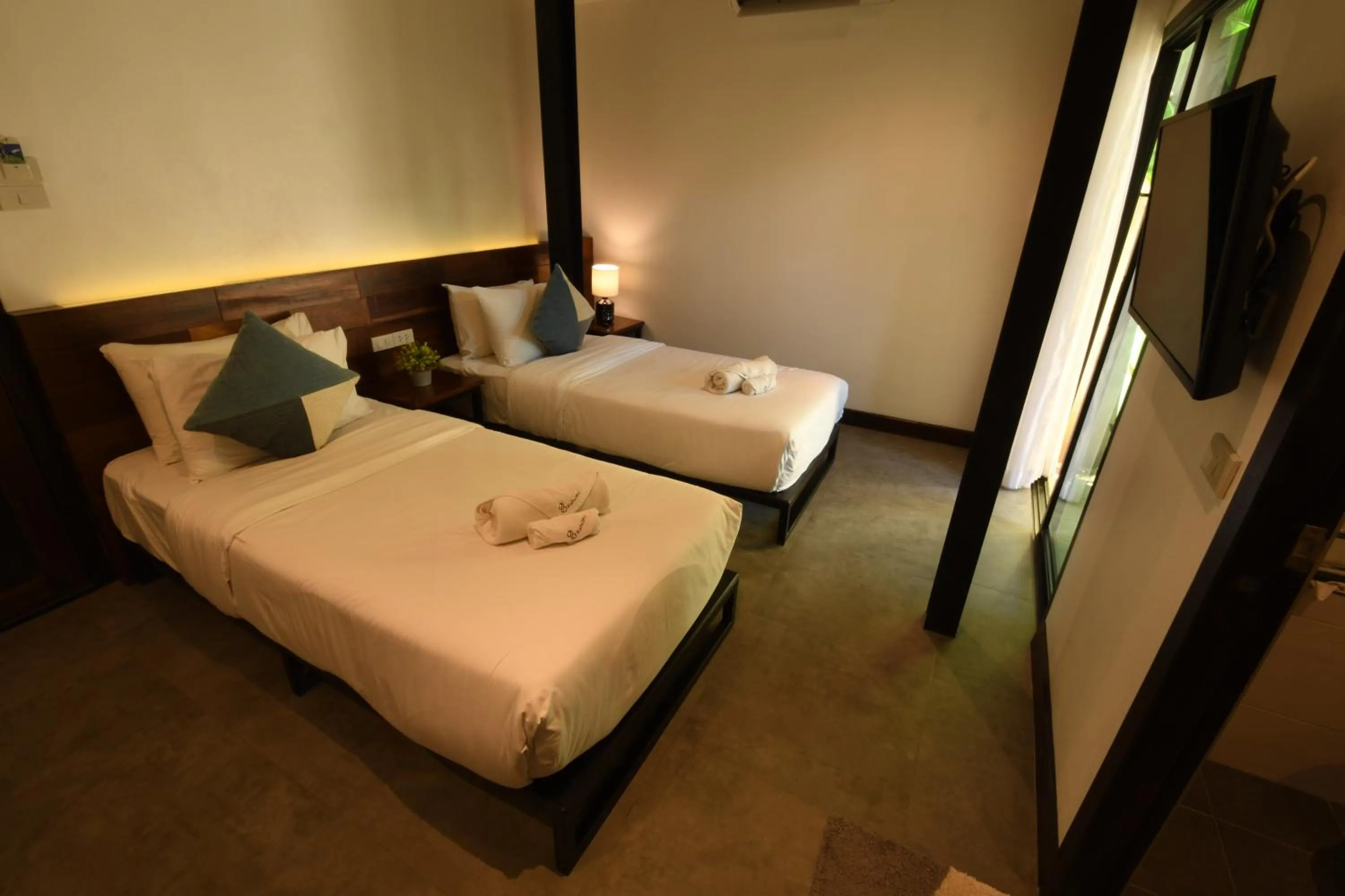 Bedroom, Bed in The Eight Ratvithi House