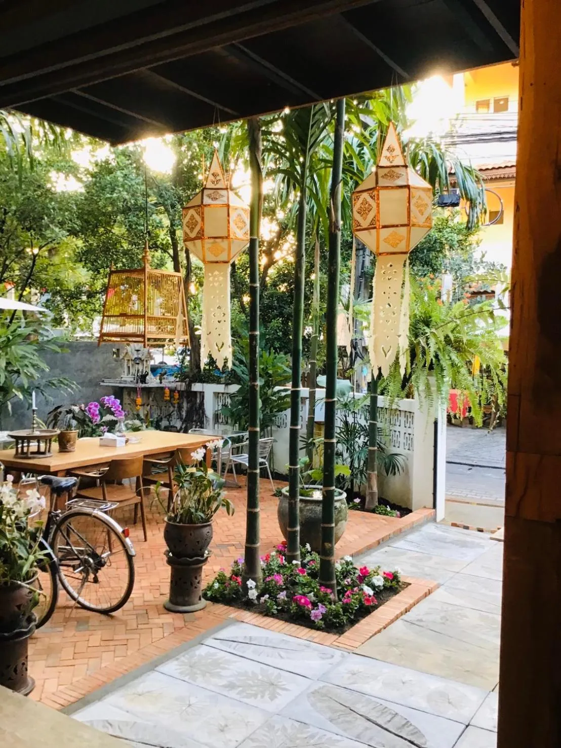 Off site in The Eight Ratvithi House