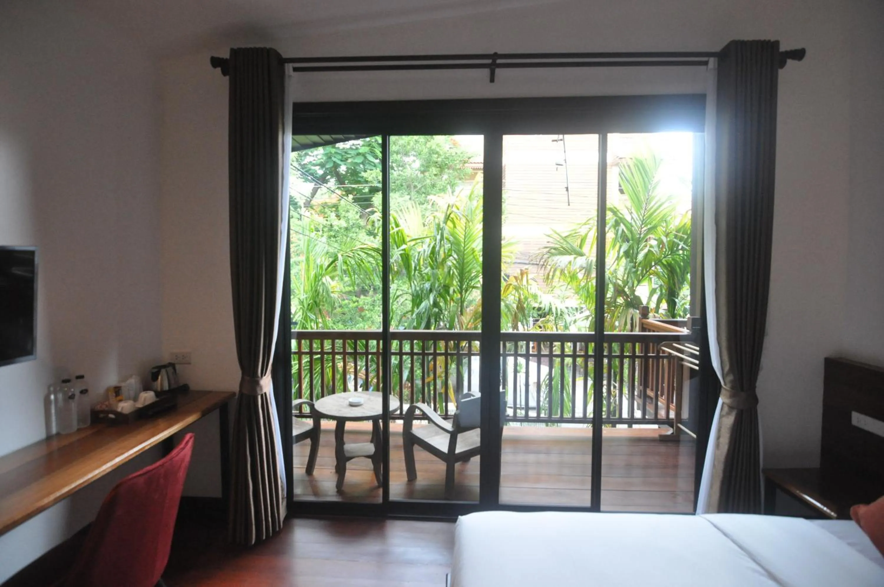 Balcony/Terrace, Bed in The Eight Ratvithi House