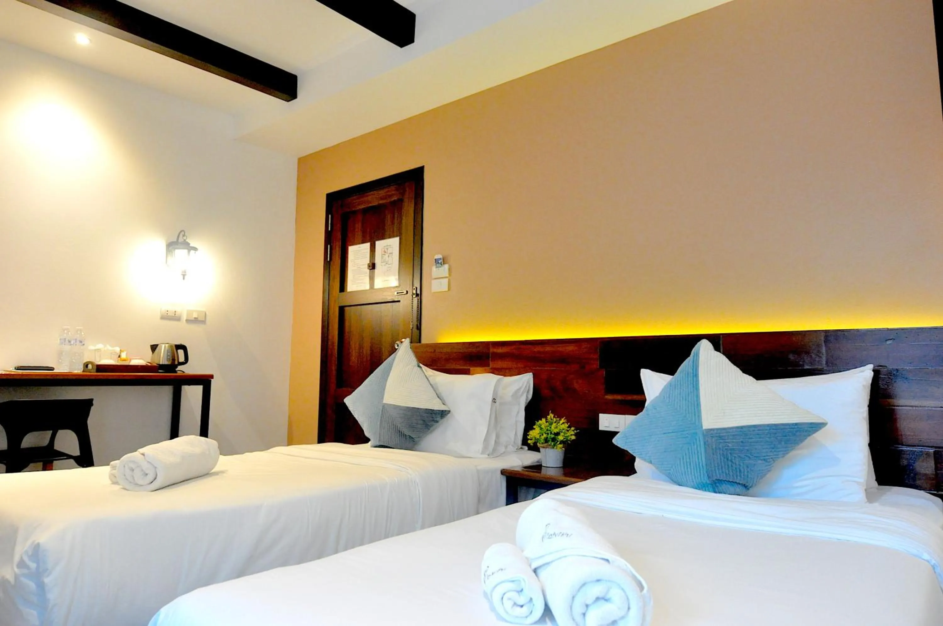 Bed in The Eight Ratvithi House