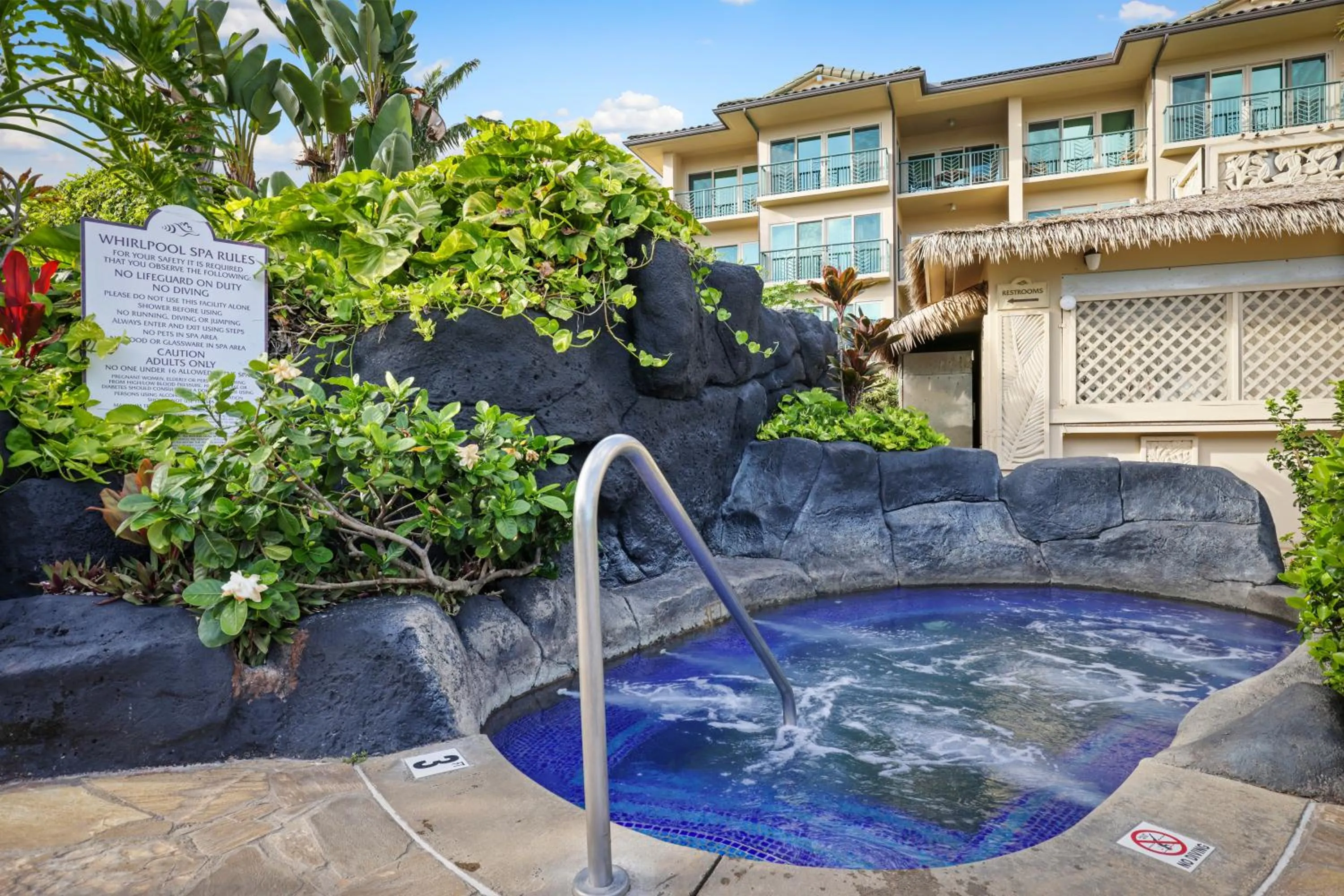 Swimming pool in Waipouli Beach Resort and Spa Kauai by OUTRIGGER