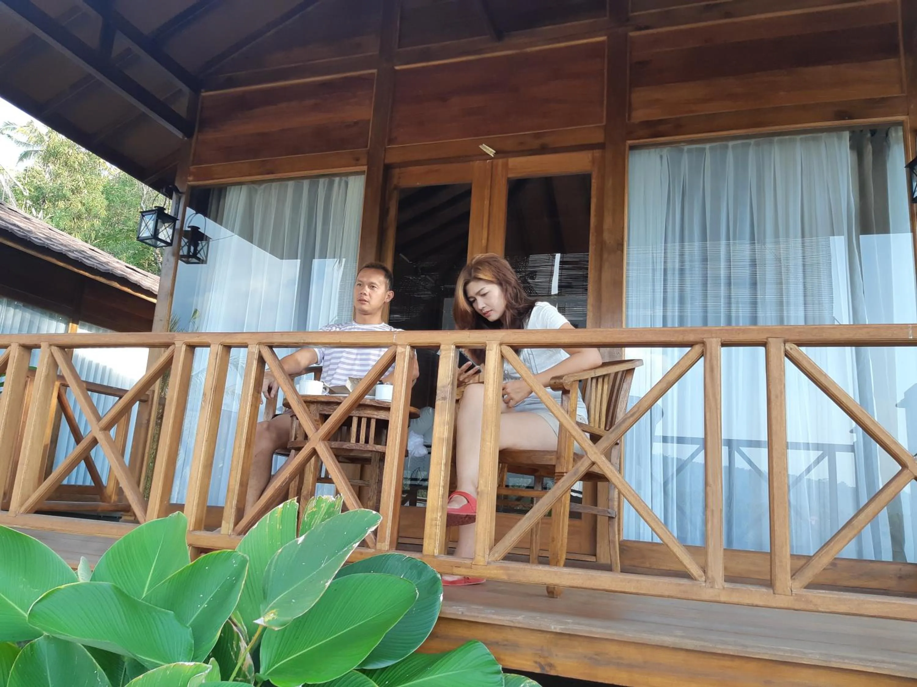 Patio in Bali De Pardis Cottage