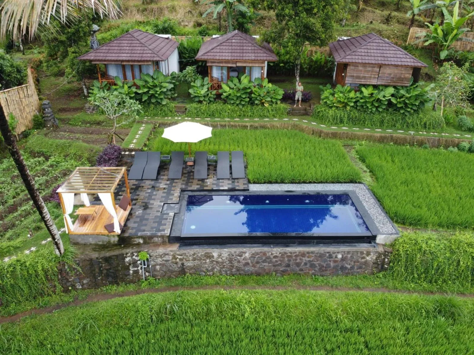 Bird's eye view in Bali De Pardis Cottage