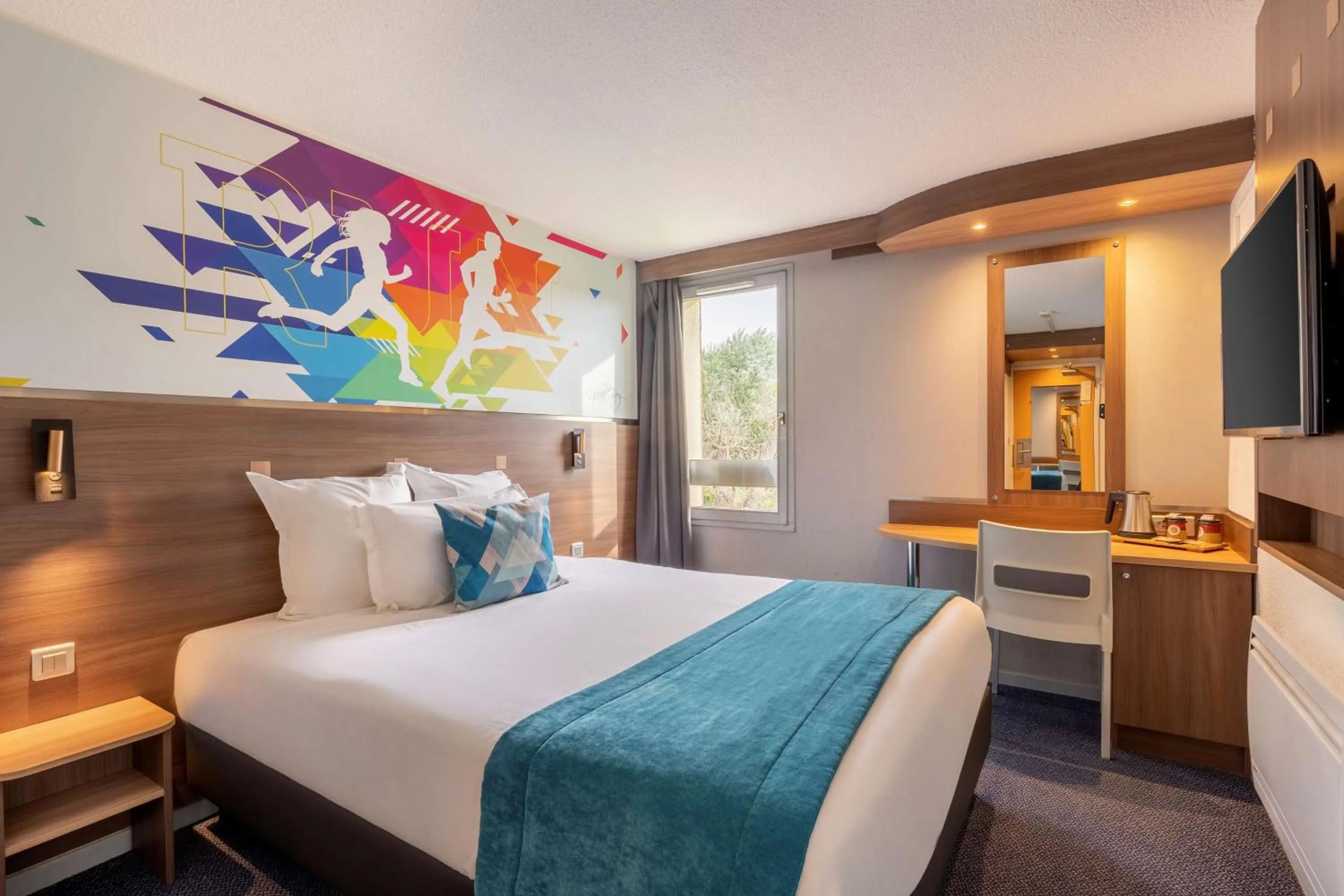 Bed in Sure Hotel by Best Western Lille Tourcoing Ex Hotel Garden