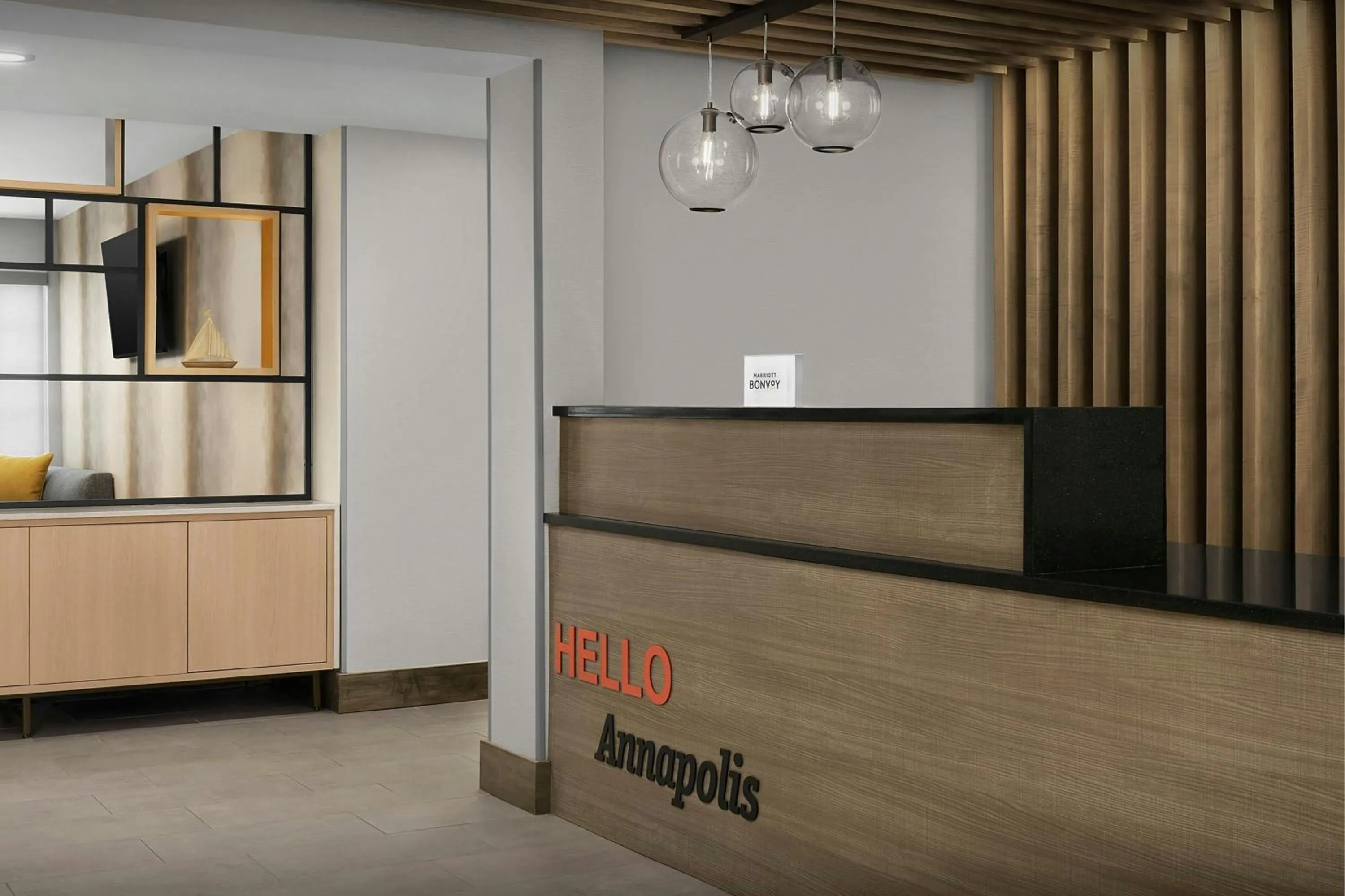 Lobby or reception in TownePlace Suites by Marriott Annapolis