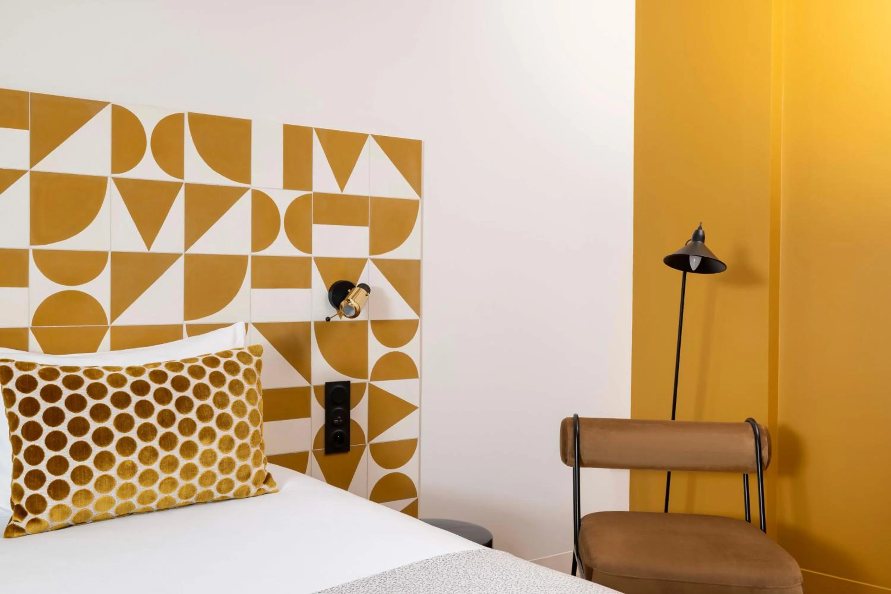 Bed in Paris Art Hotel Quartier Latin by Malone