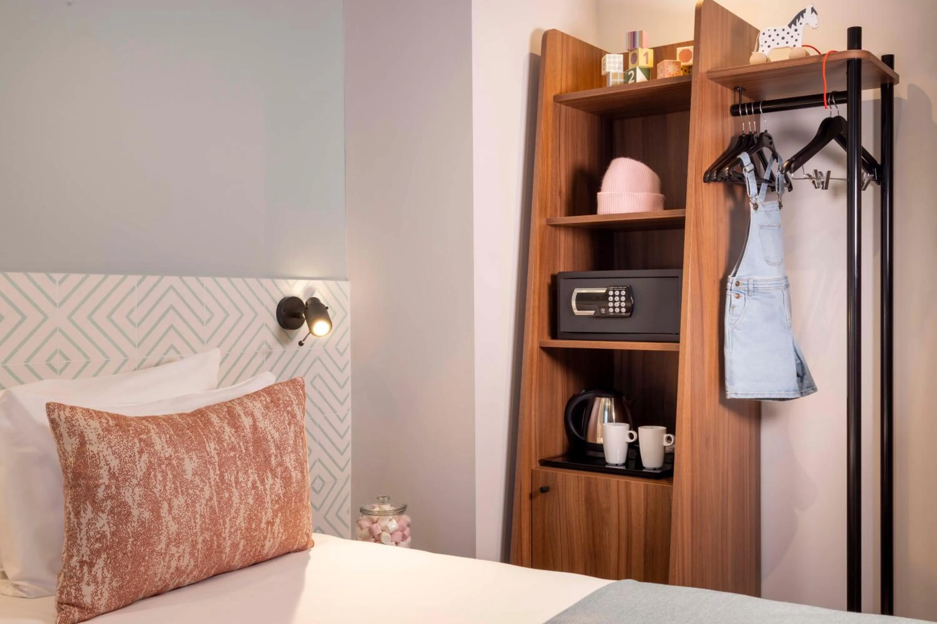 Bed in Paris Art Hotel Quartier Latin by Malone