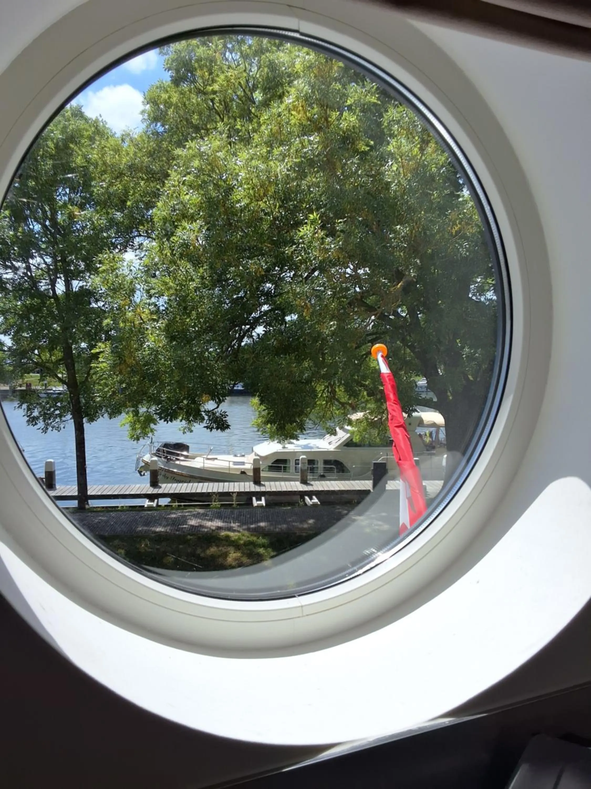 Lake view in Appartement Havenzicht