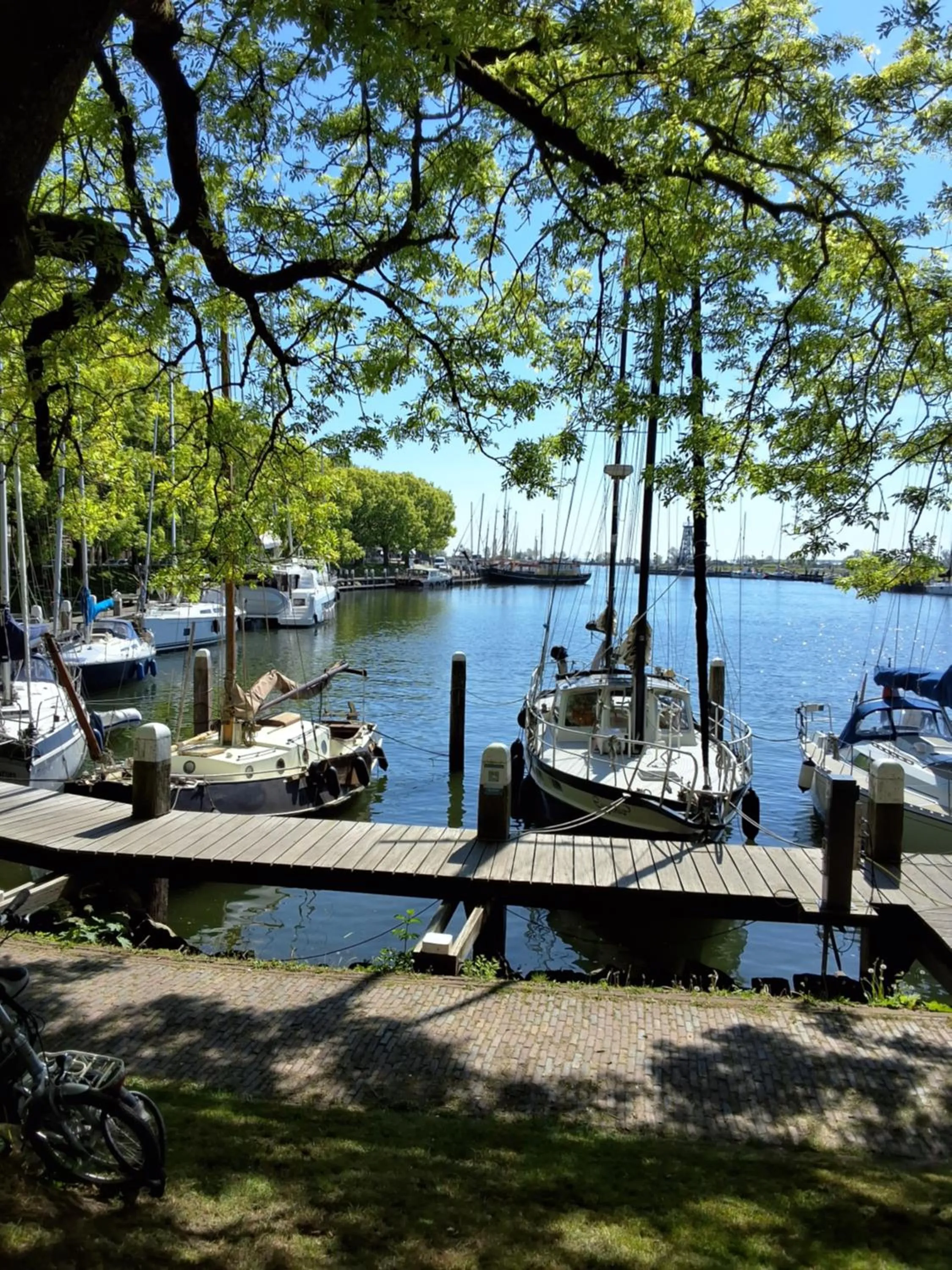 Lake view in Appartement Havenzicht