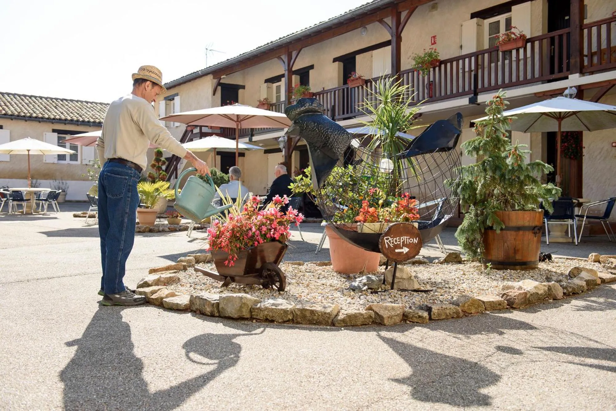 Guests in Hôtel du Moulin de la Brevette