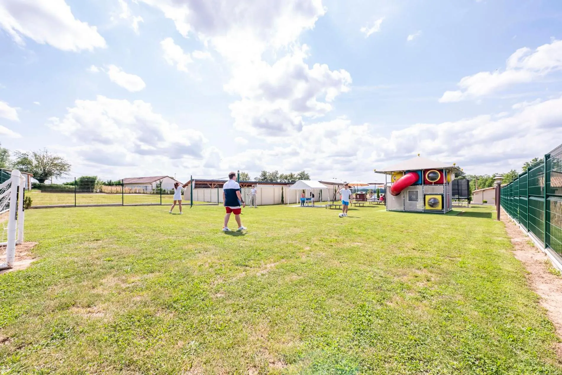 Children play ground in Hôtel du Moulin de la Brevette