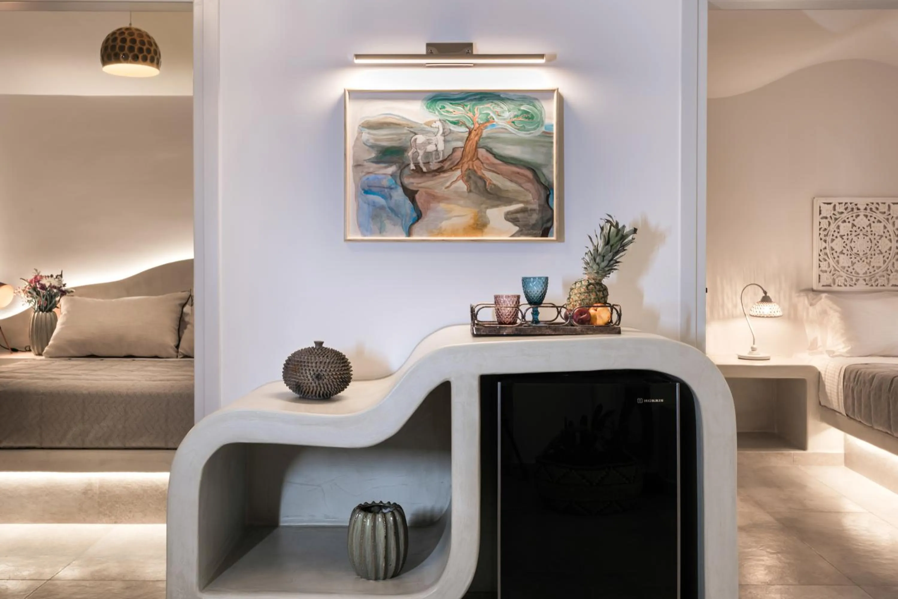 Bed in Marvarit Suites