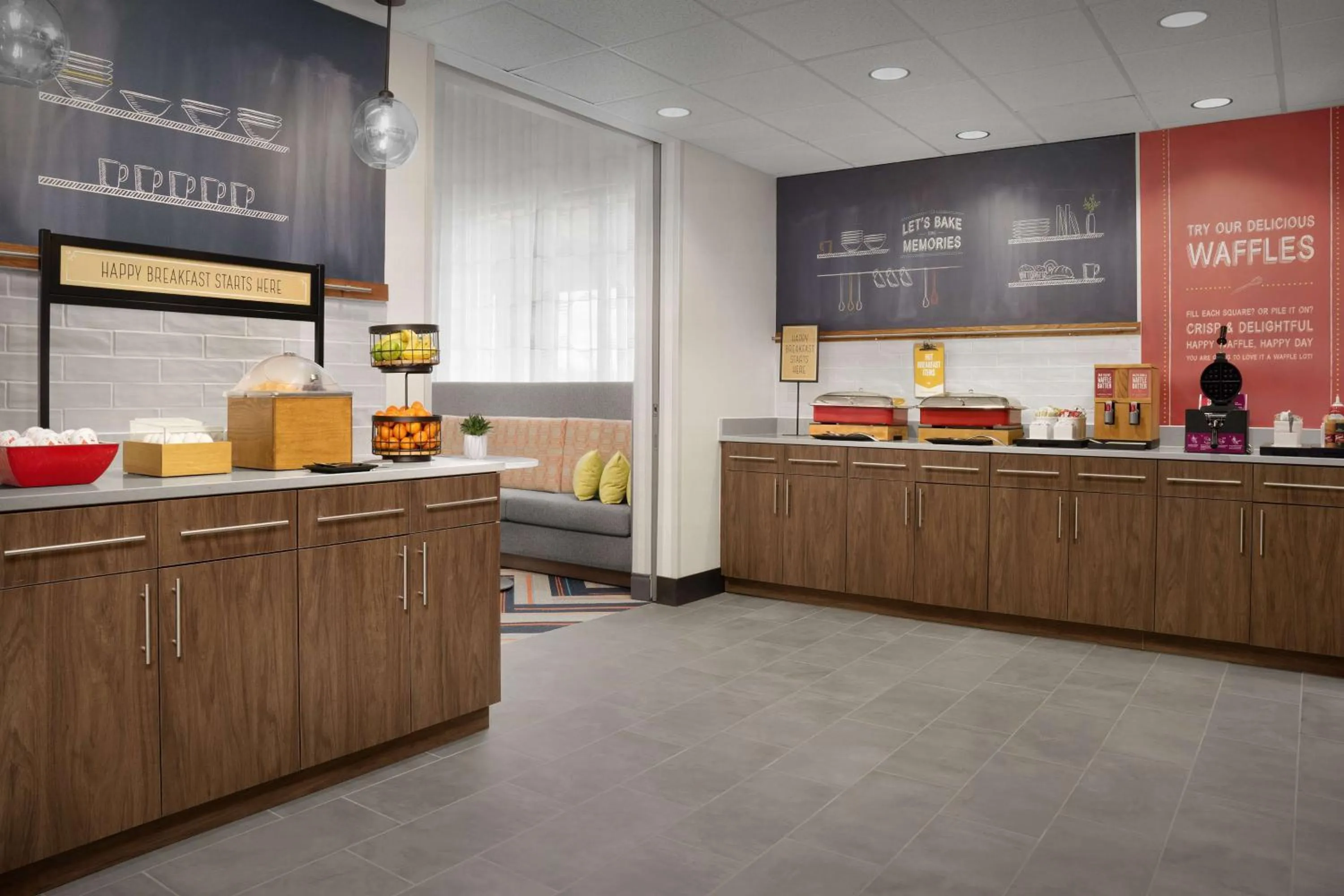 Breakfast in Hampton Inn & Suites Williston