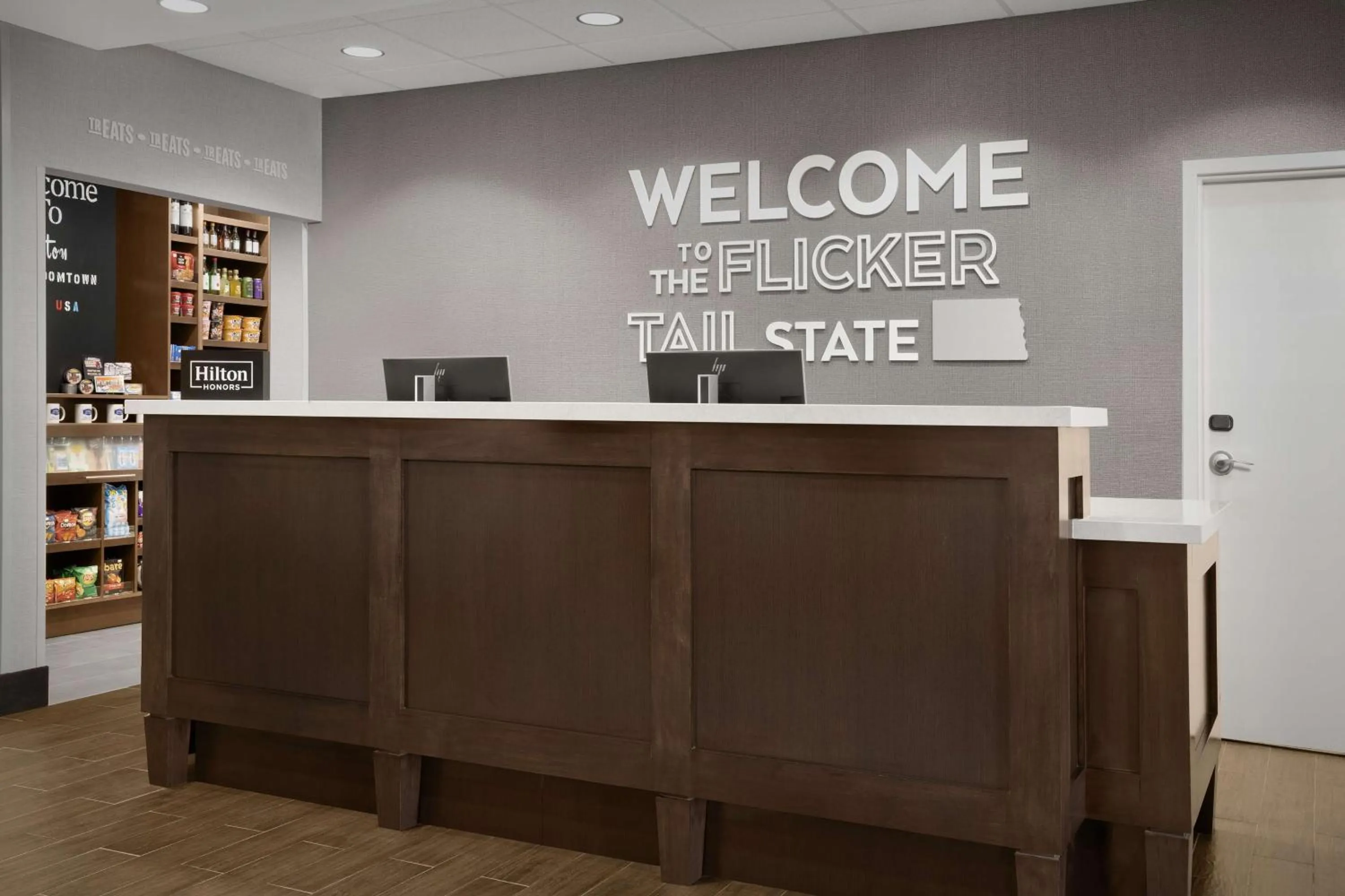 Lobby or reception in Hampton Inn & Suites Williston