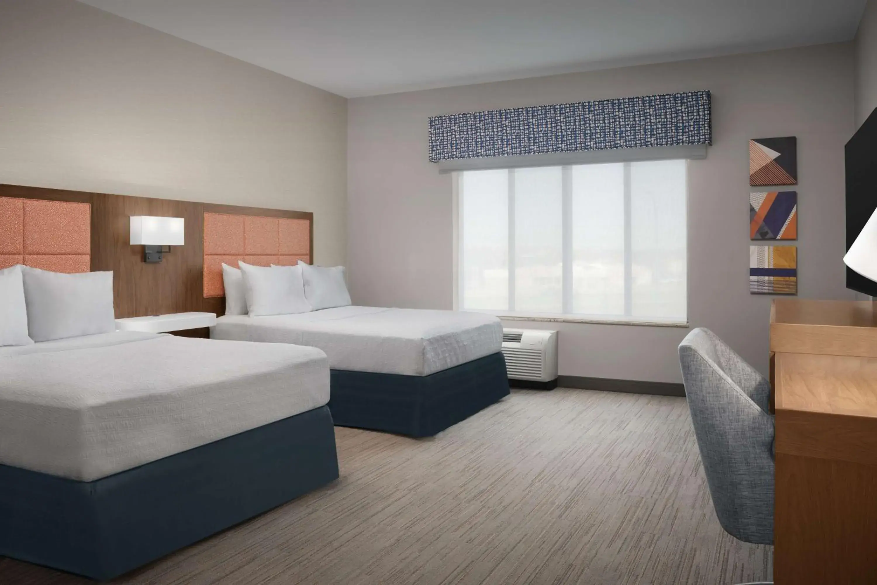 Queen Room with Two Queen Beds - Mobility and Hearing Access/Non-Smoking in Hampton Inn & Suites Williston Queen Room with Two Queen Beds - Mobility and Hearing Access/Non-Smoking in Hampton Inn & Suites Williston