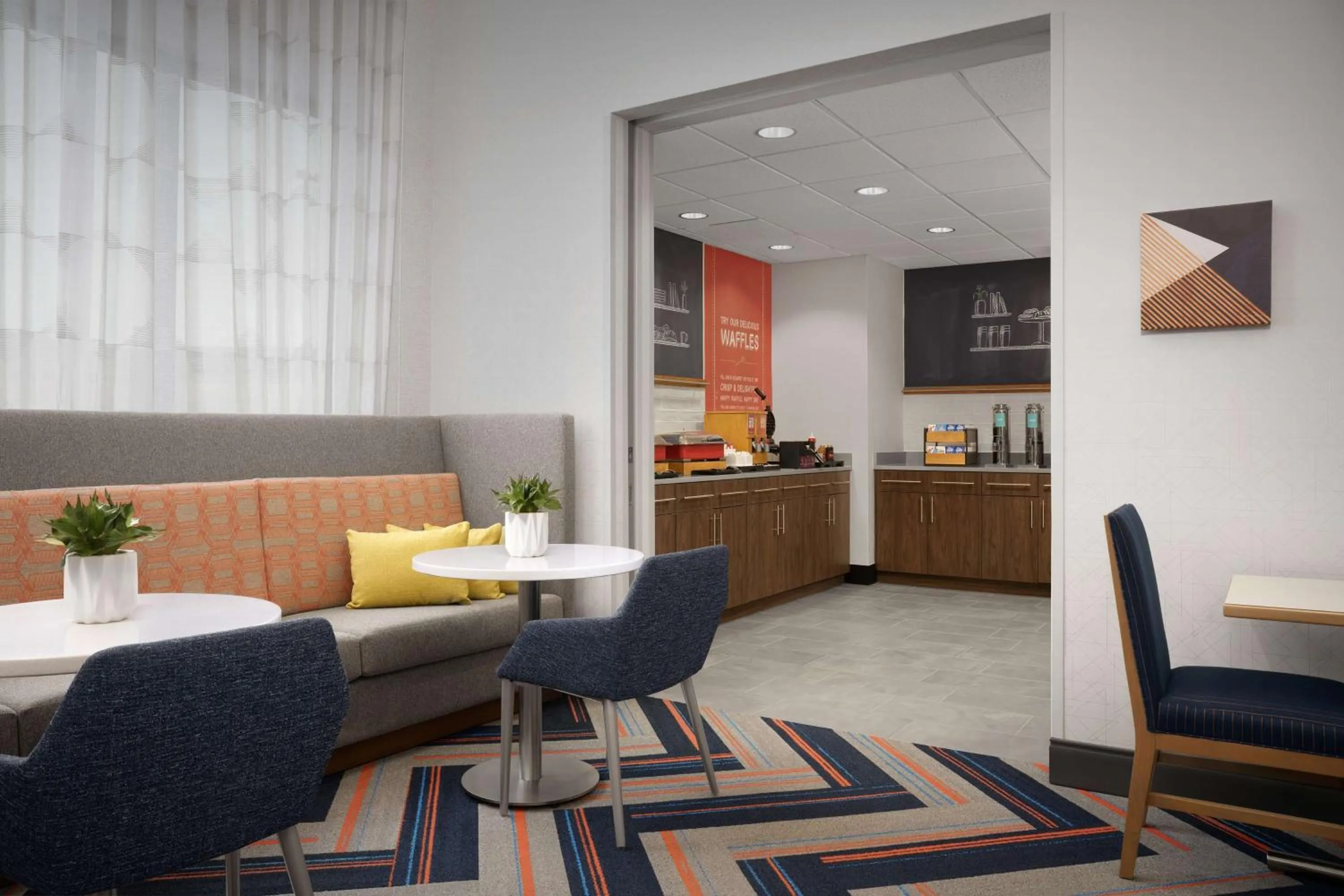 Breakfast in Hampton Inn & Suites Williston