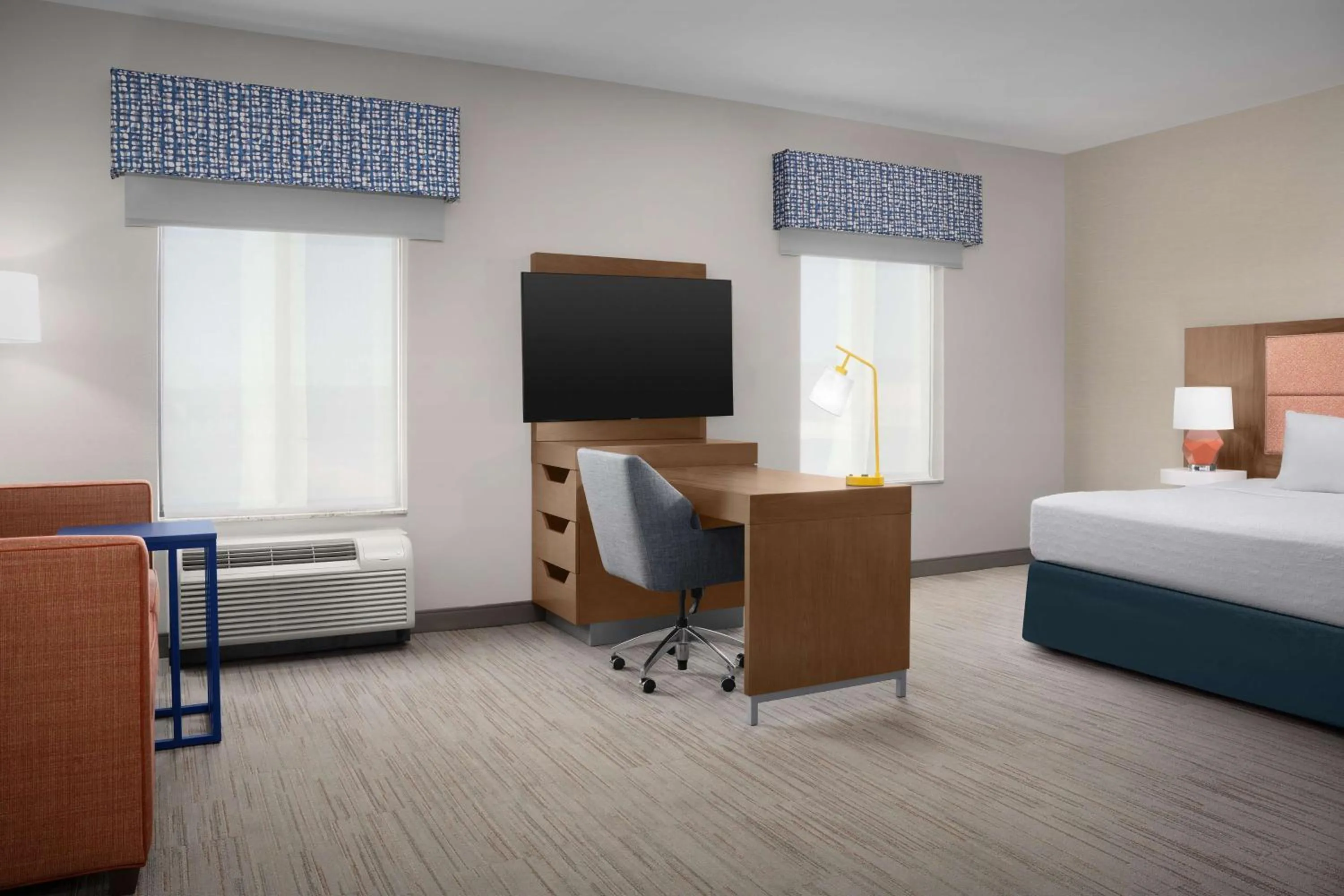 Bedroom, Bed in Hampton Inn & Suites Williston