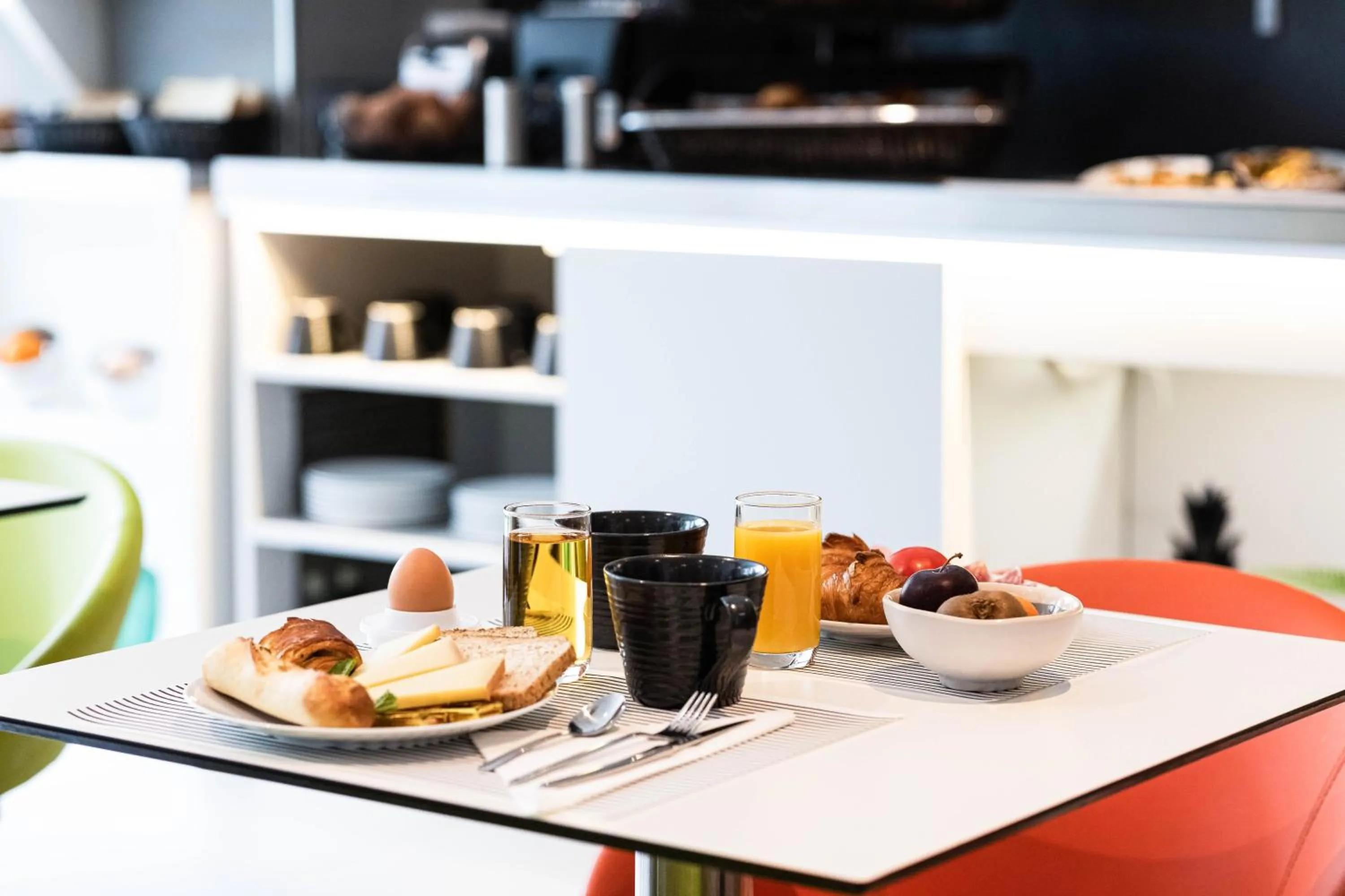 Breakfast in ibis Styles Paris Porte d'Orléans