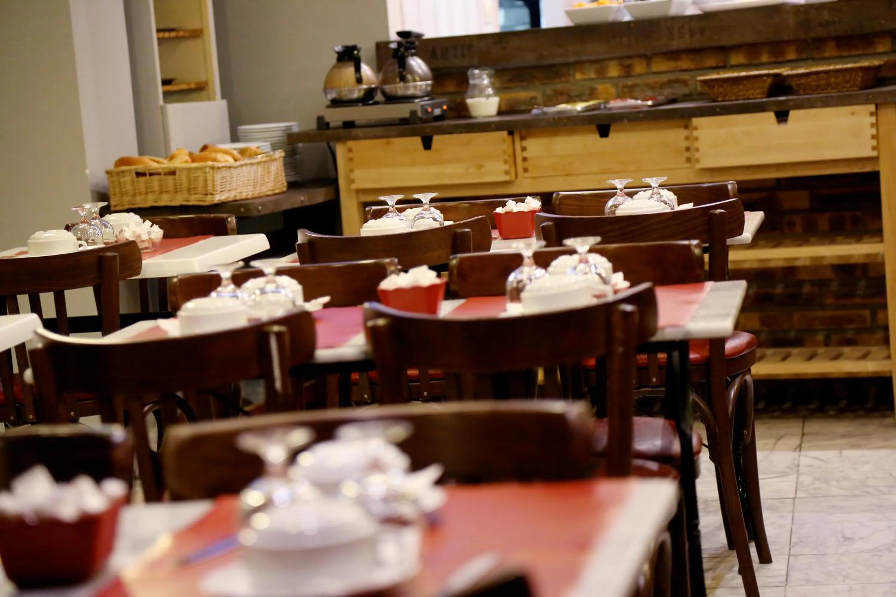 Buffet breakfast in Hotel Paris Villette