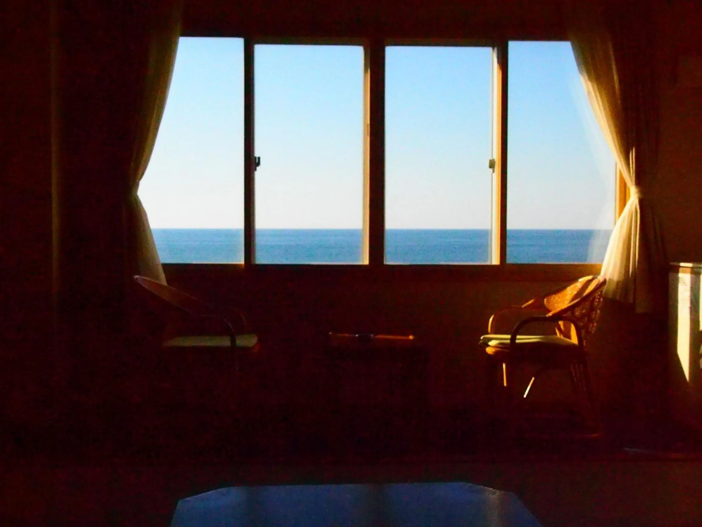 Sunset in Koganezaki Furofushi Onsen