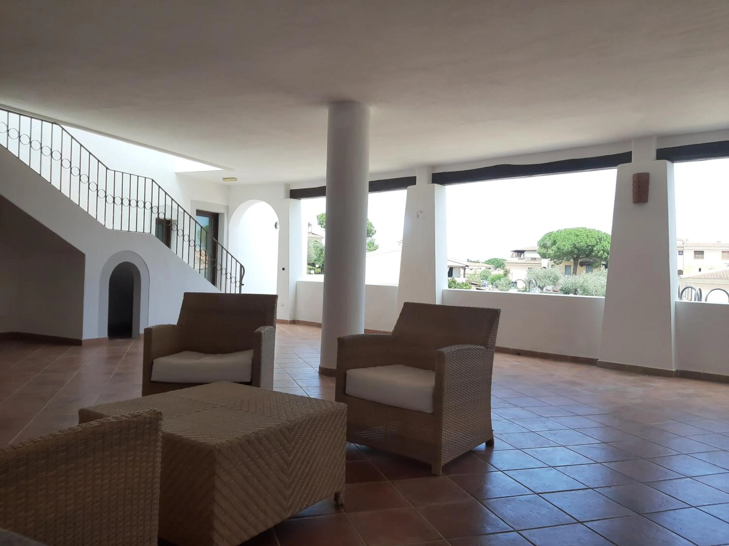 Patio in Hotel il Faro di Molara