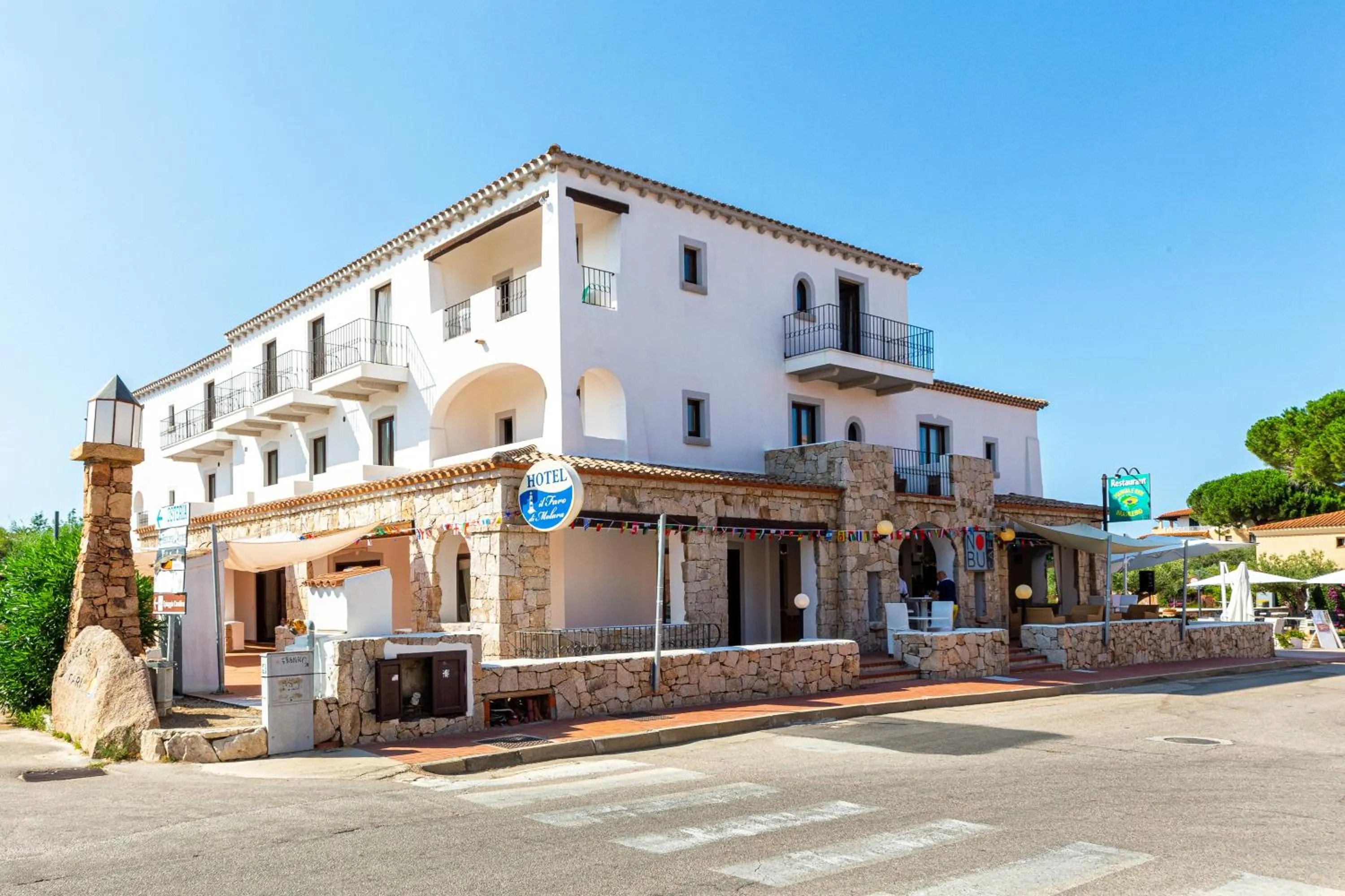 Property building in Hotel il Faro di Molara