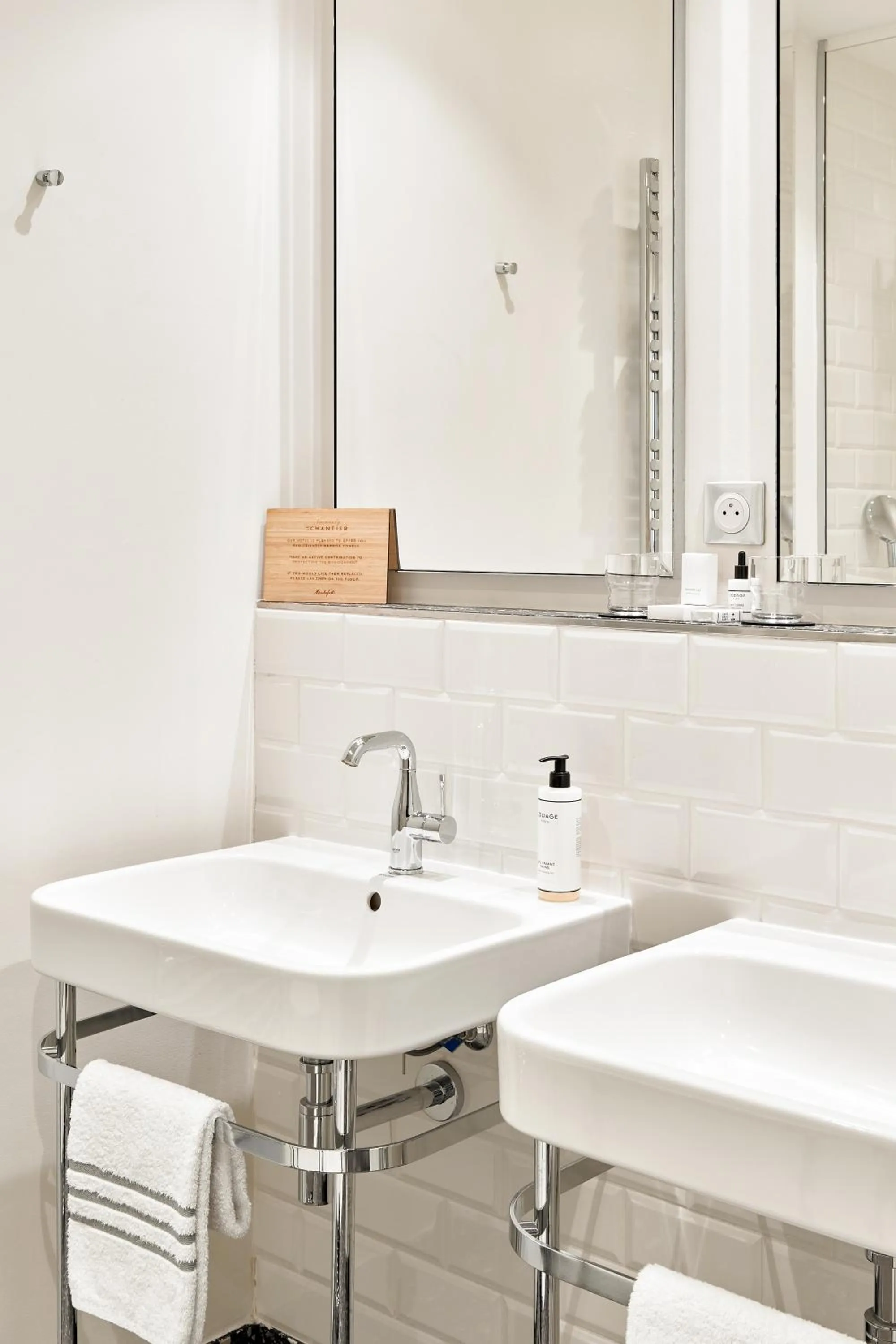 Bathroom in Normandy Le Chantier