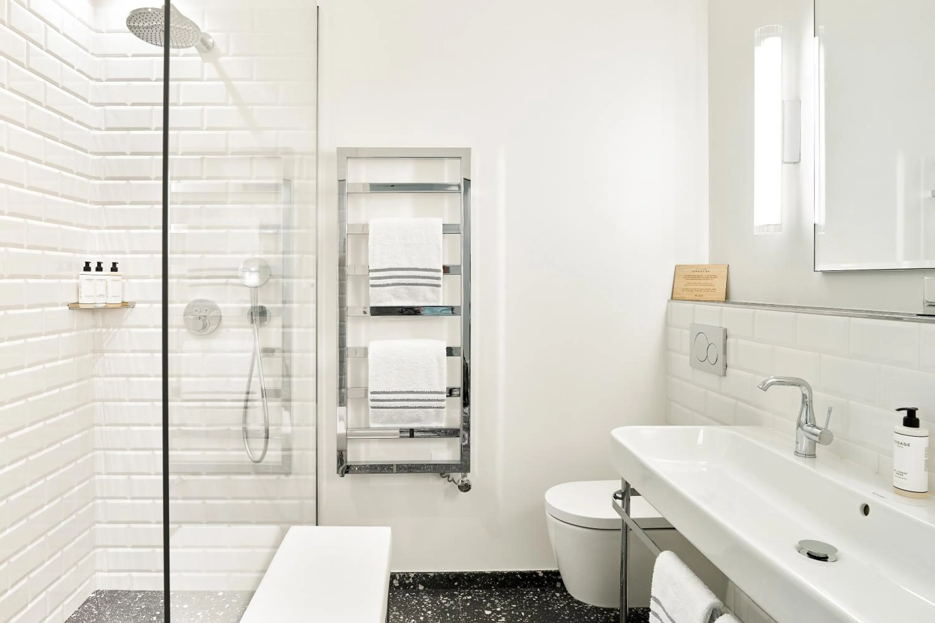 Bathroom in Normandy Le Chantier