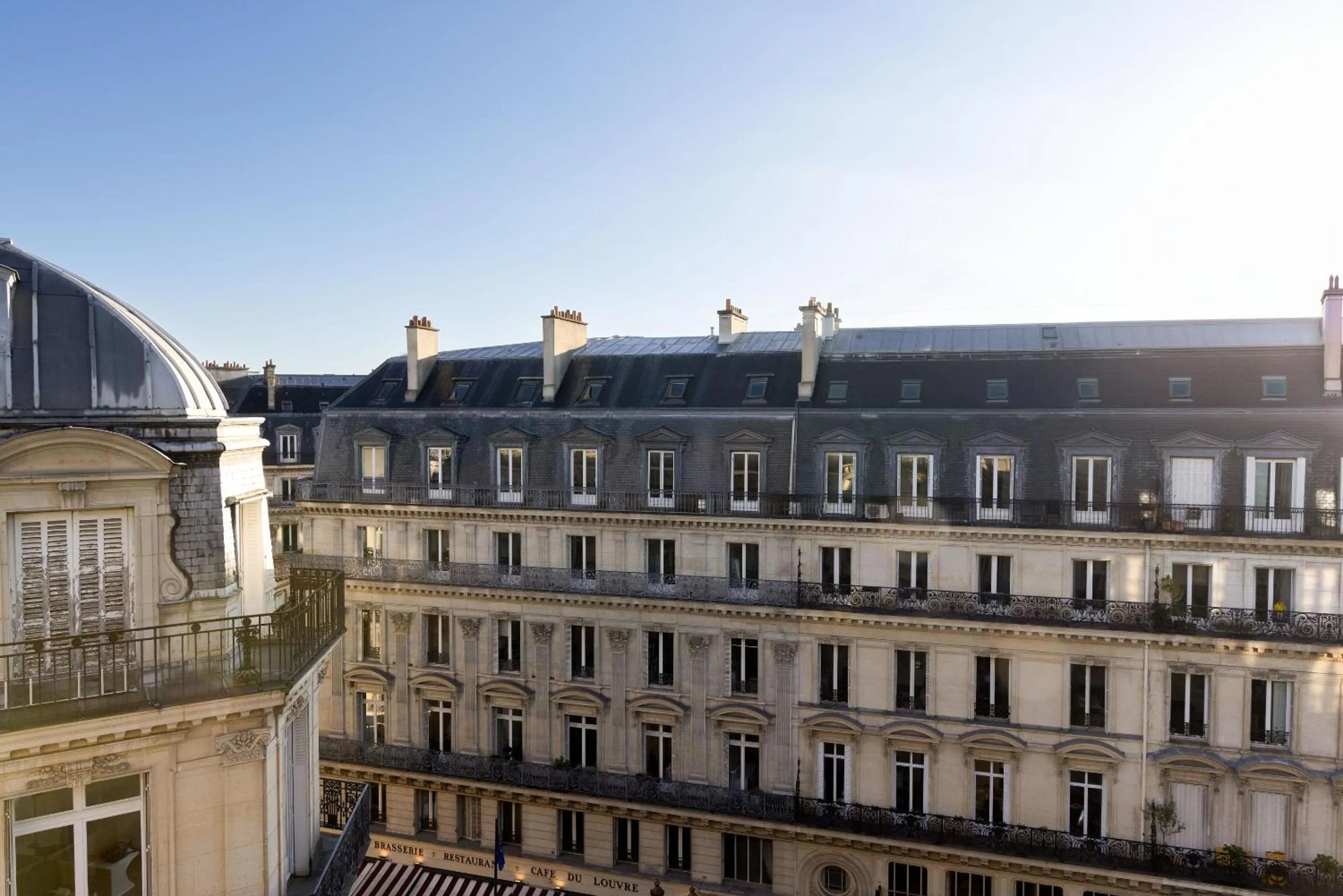 City view in Normandy Le Chantier