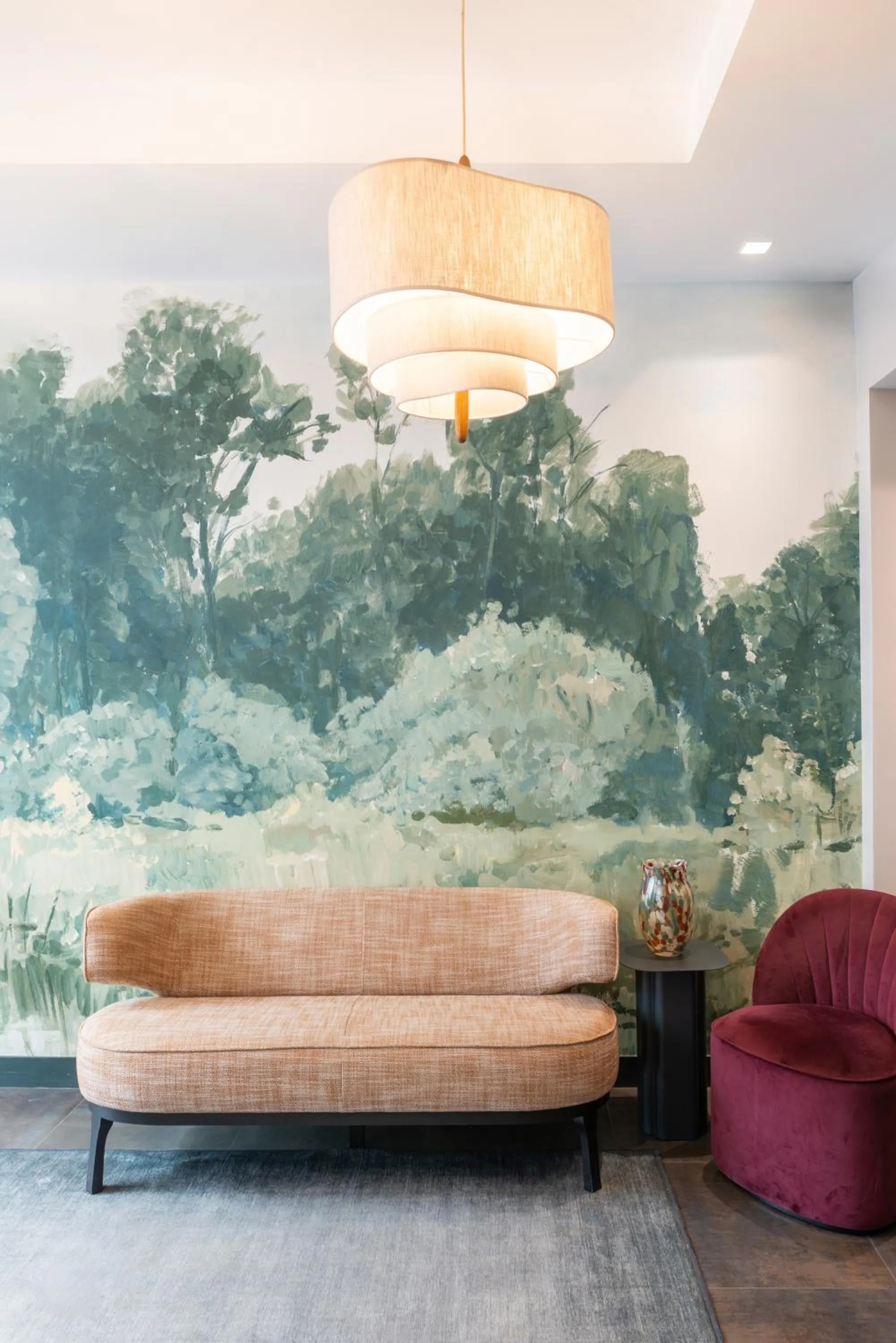 Lobby or reception in Hôtel Brittany