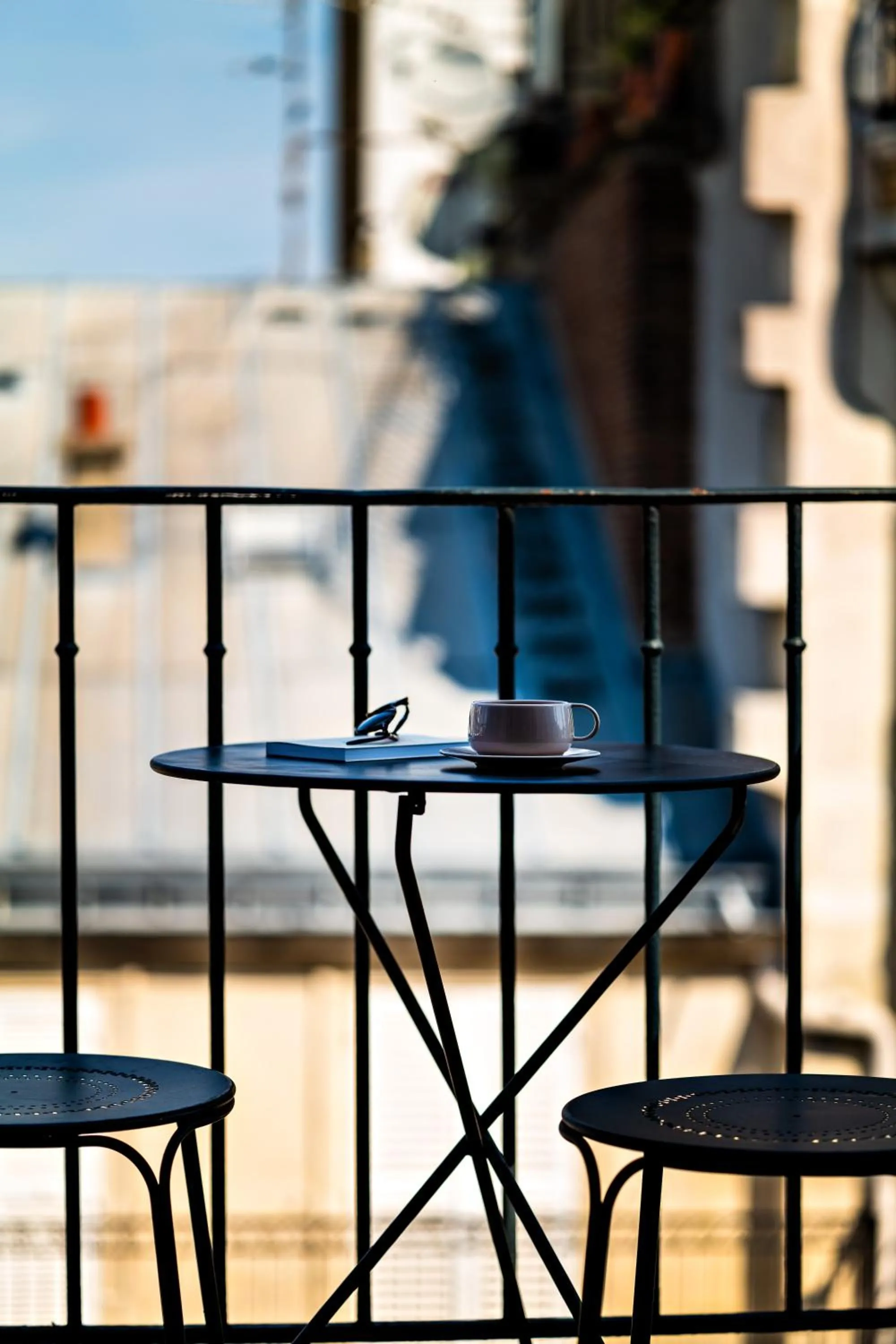 Balcony/Terrace in Hôtel de La Boétie