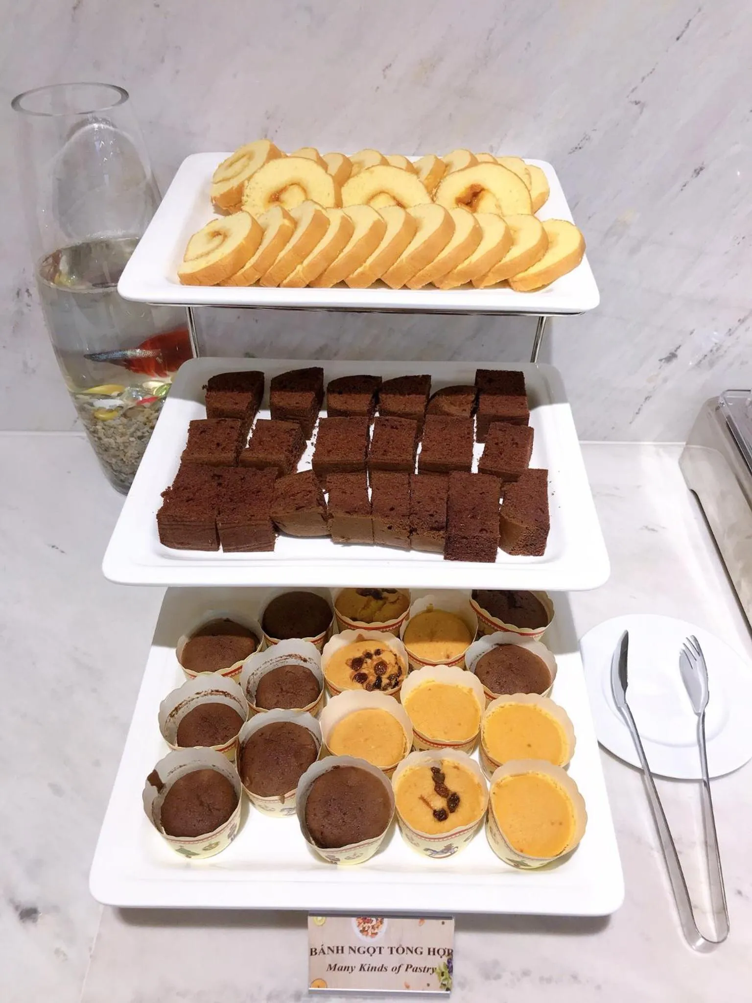 Buffet breakfast in Nagila Boutique Hotel