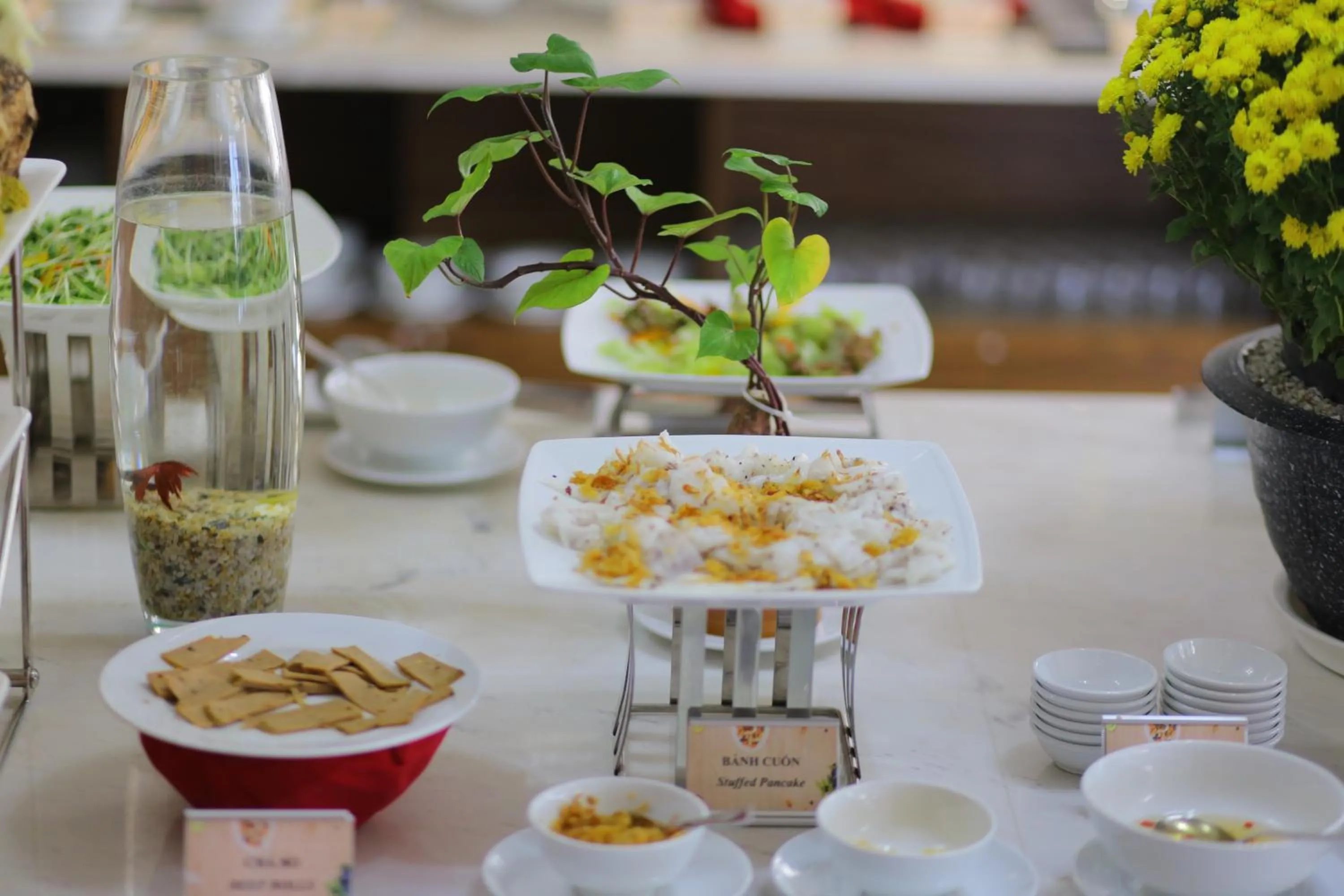 Buffet breakfast in Nagila Boutique Hotel