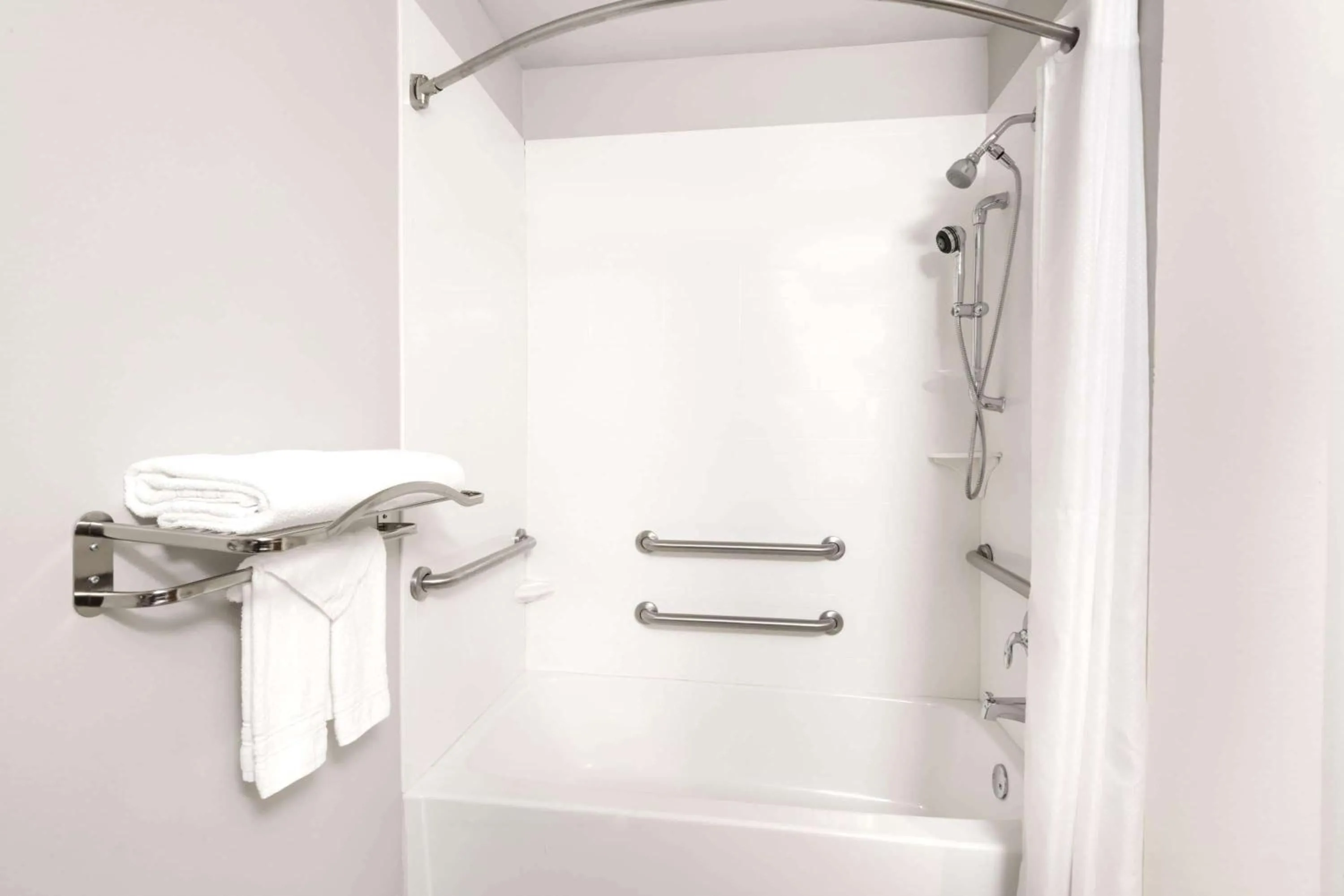 Bathroom in Microtel By Wyndham Victor