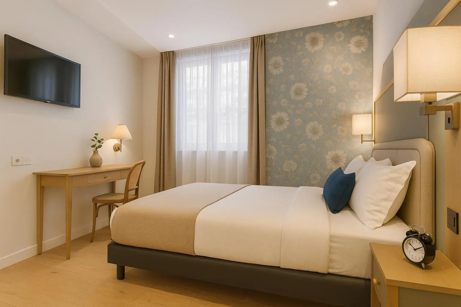 Bed in Hotel B Square