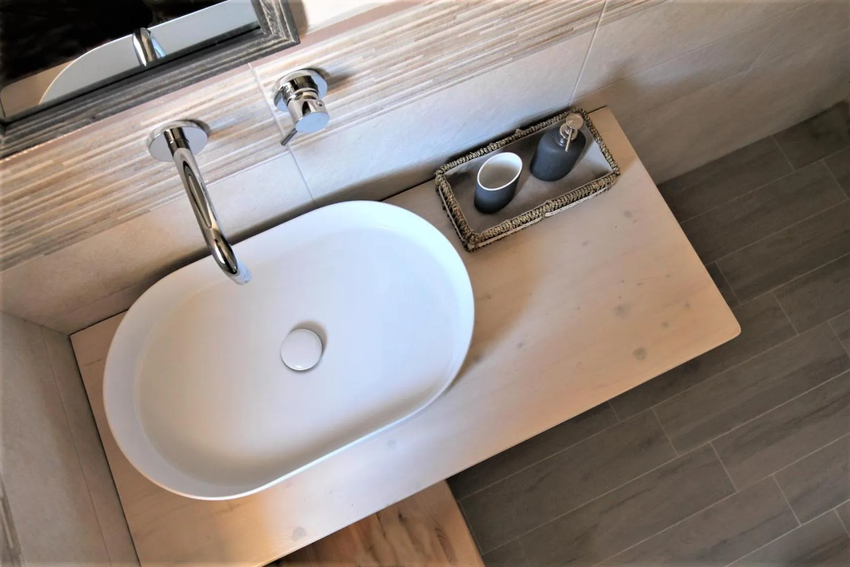 Bathroom in B&B Torre Castellina