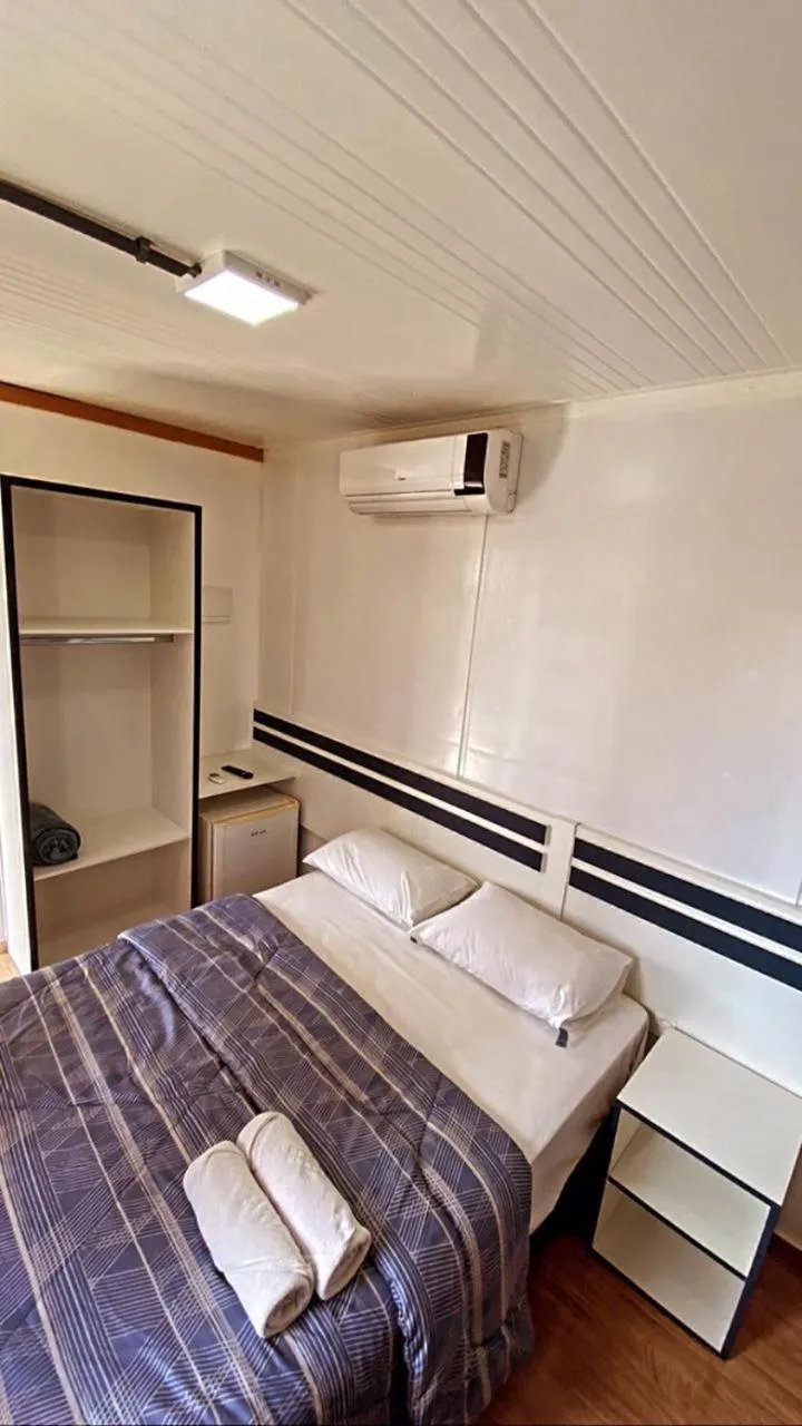 Bed in Pousada Coração do Parque